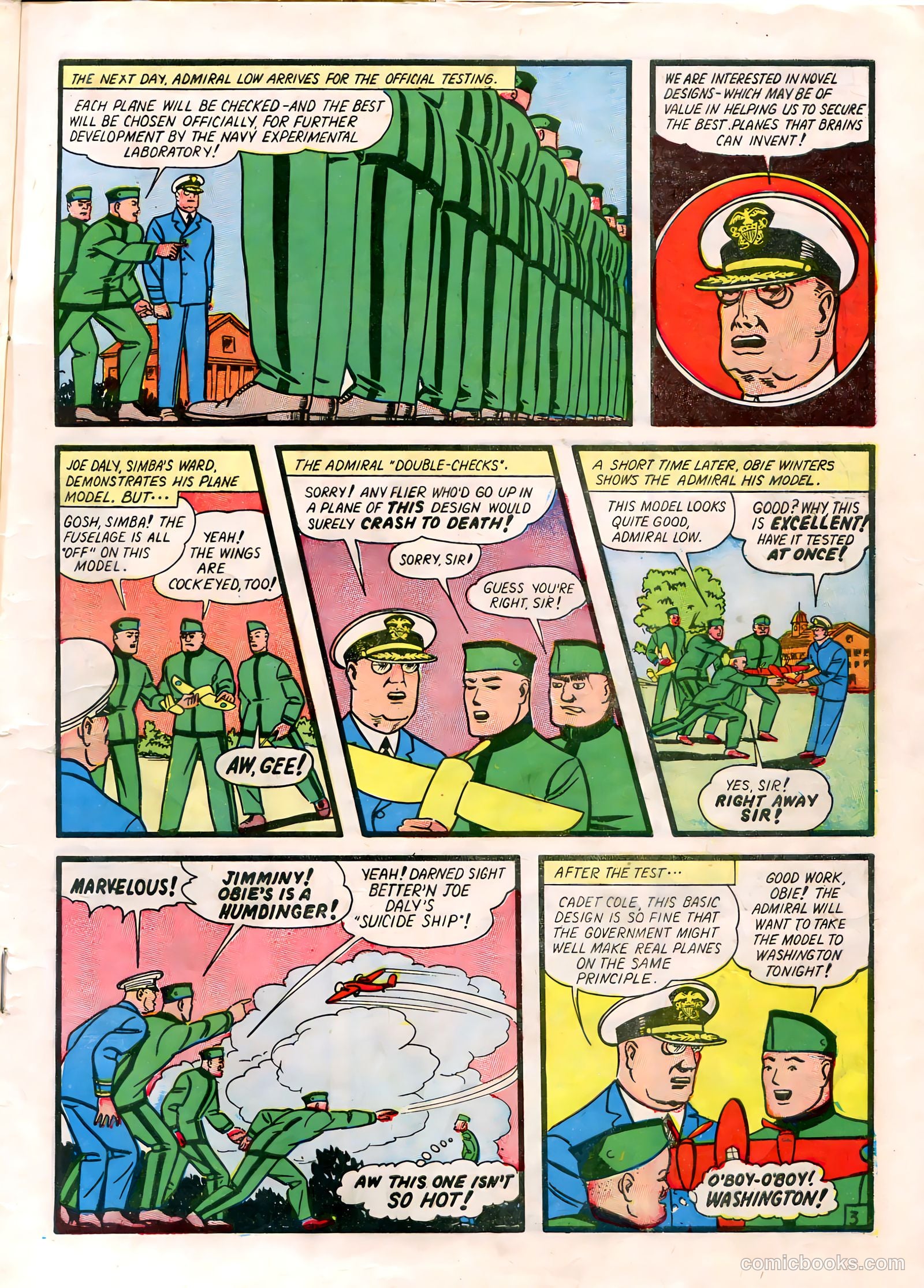Blue Bolt #5 (1942) — page 5 of 68