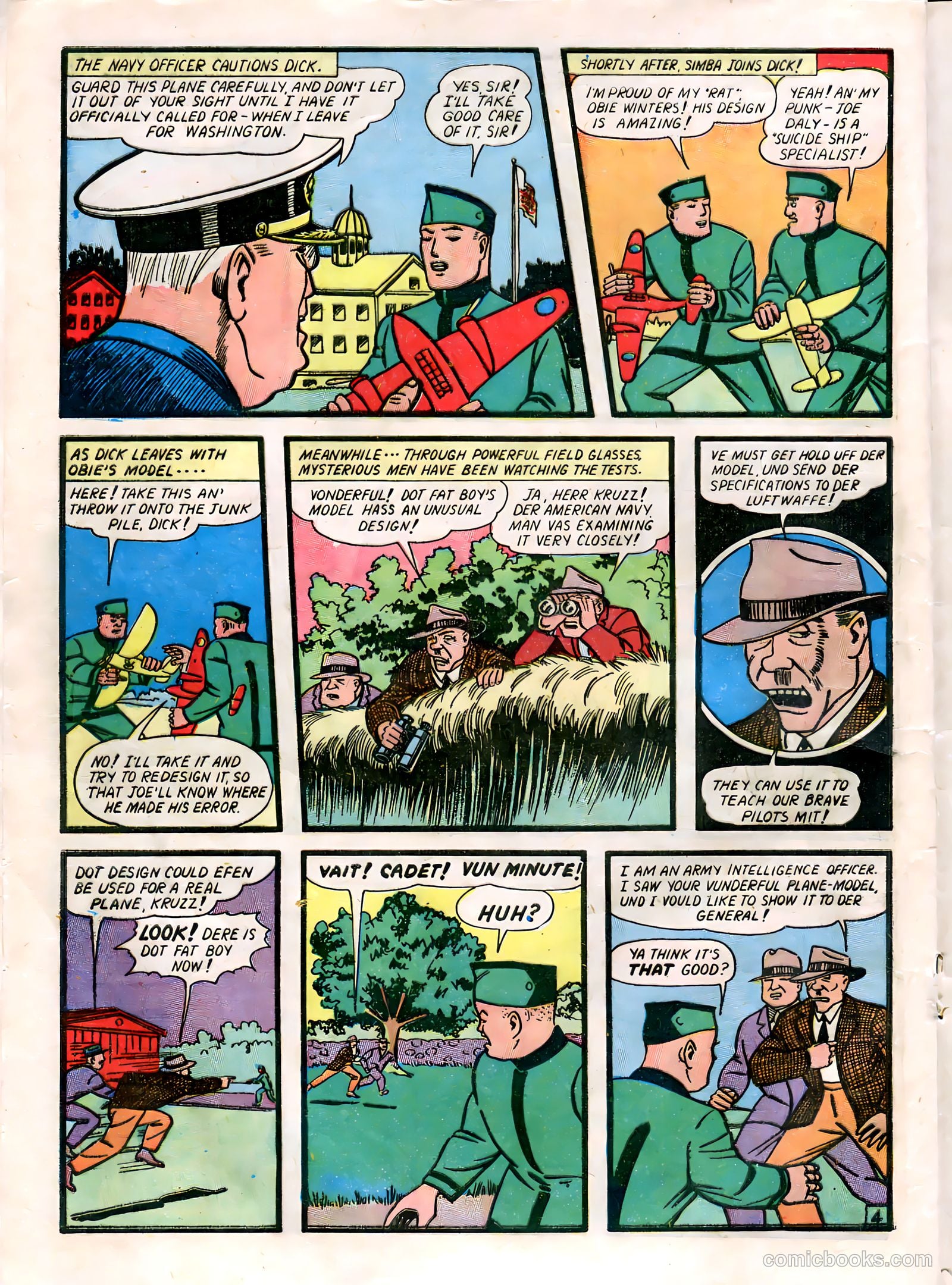 Blue Bolt #5 (1942) — page 6 of 68