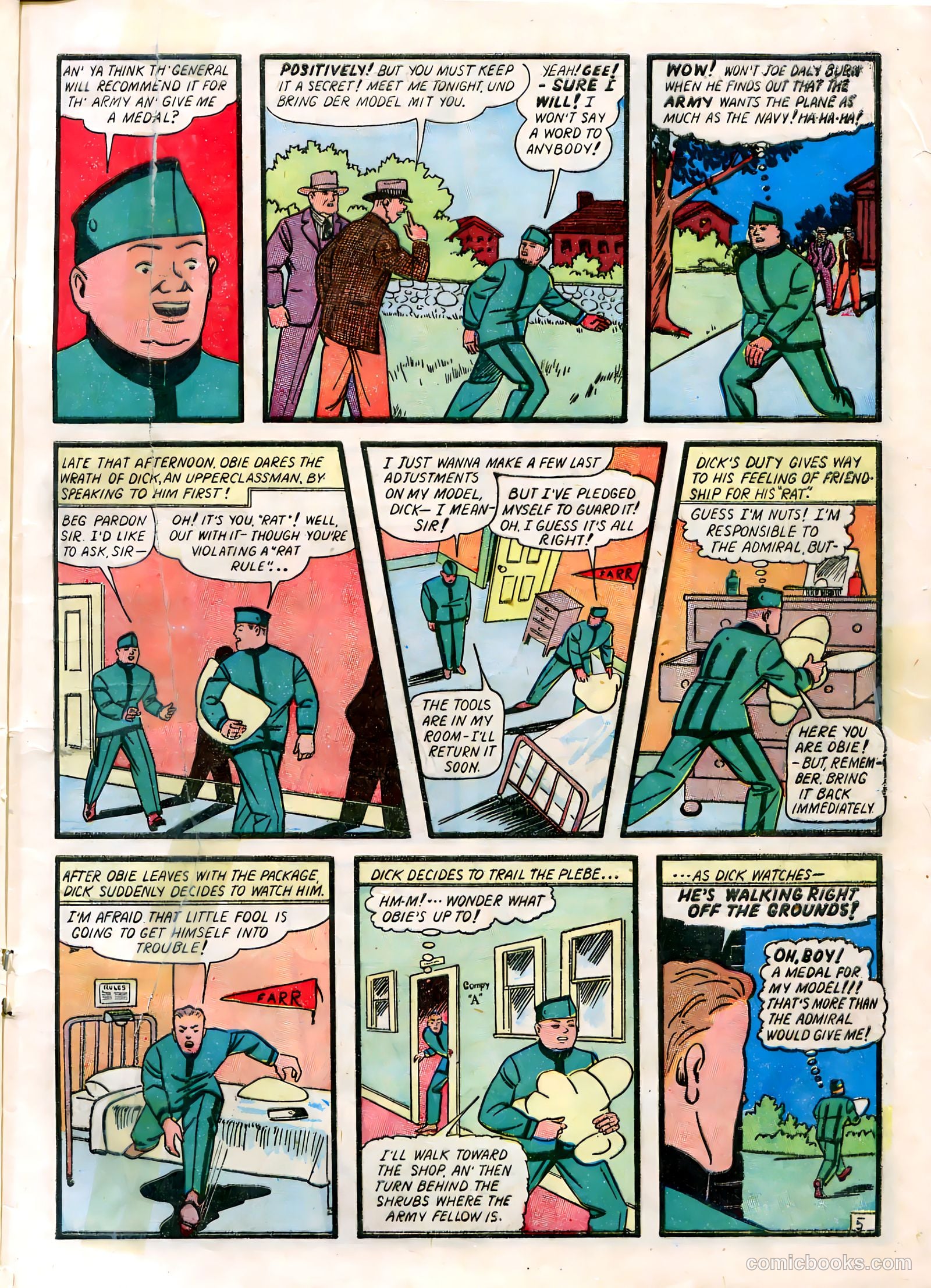 Blue Bolt #5 (1942) — page 7 of 68