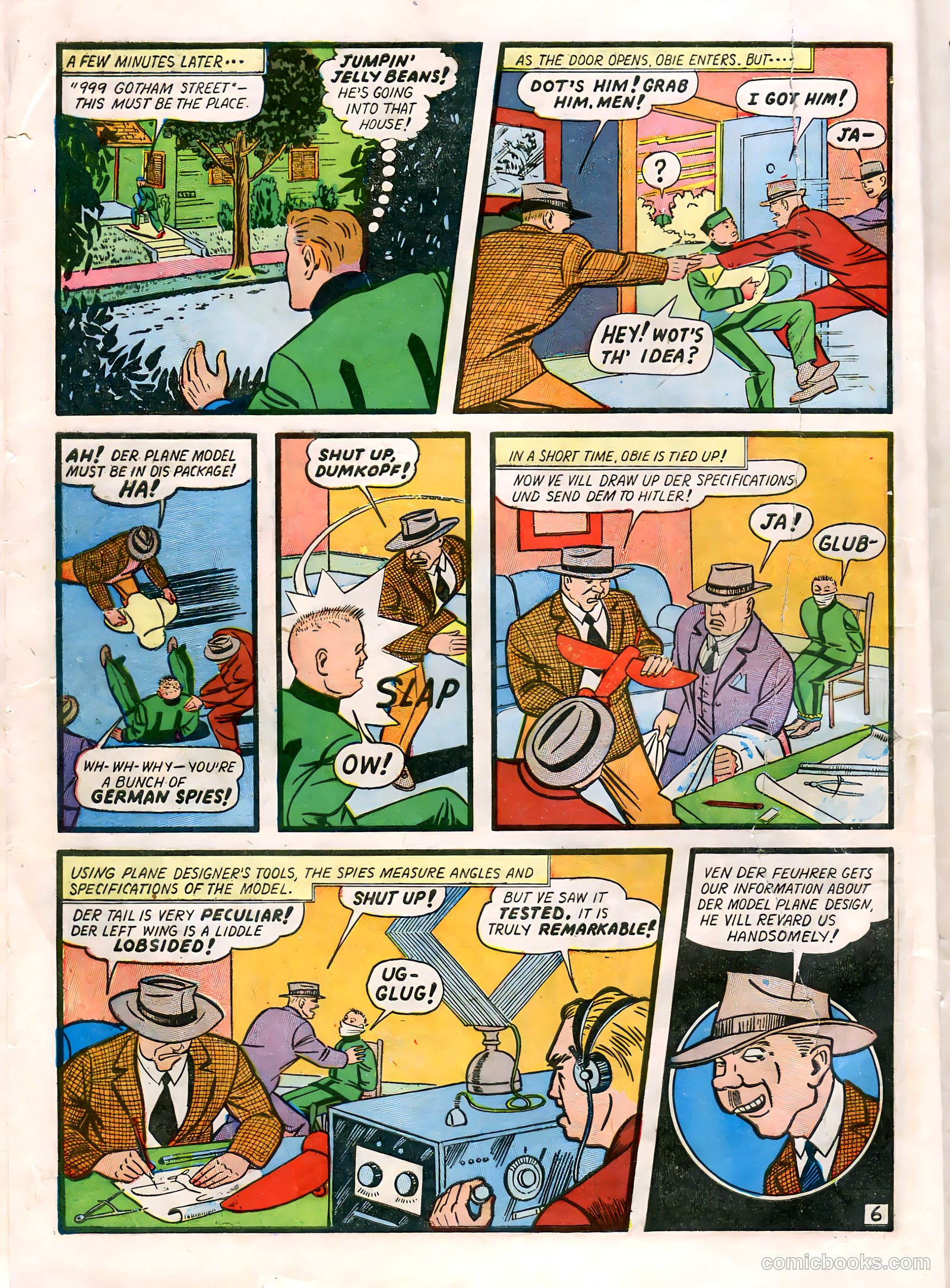Blue Bolt #5 (1942) — page 8 of 68