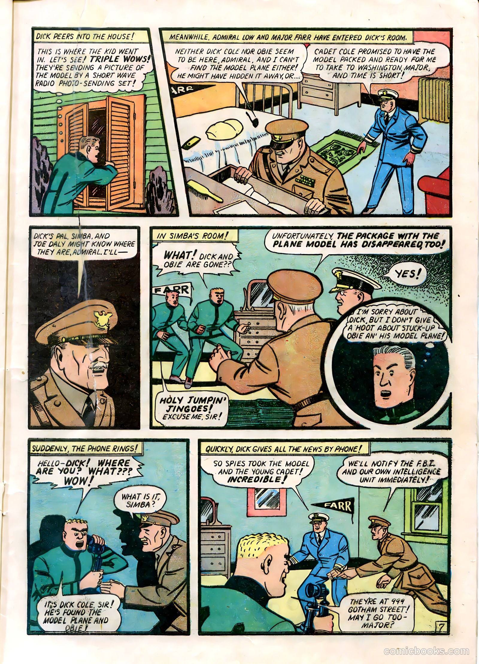 Blue Bolt #5 (1942) — page 9 of 68
