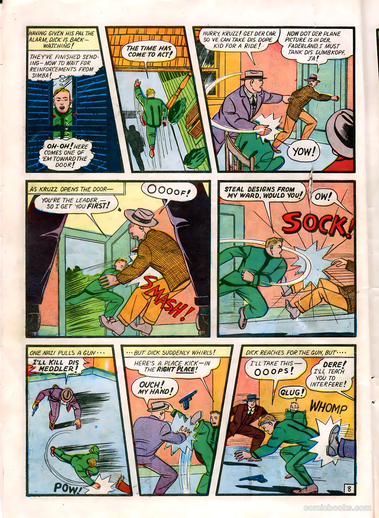 Blue Bolt #5 (1942) — page 10 of 68