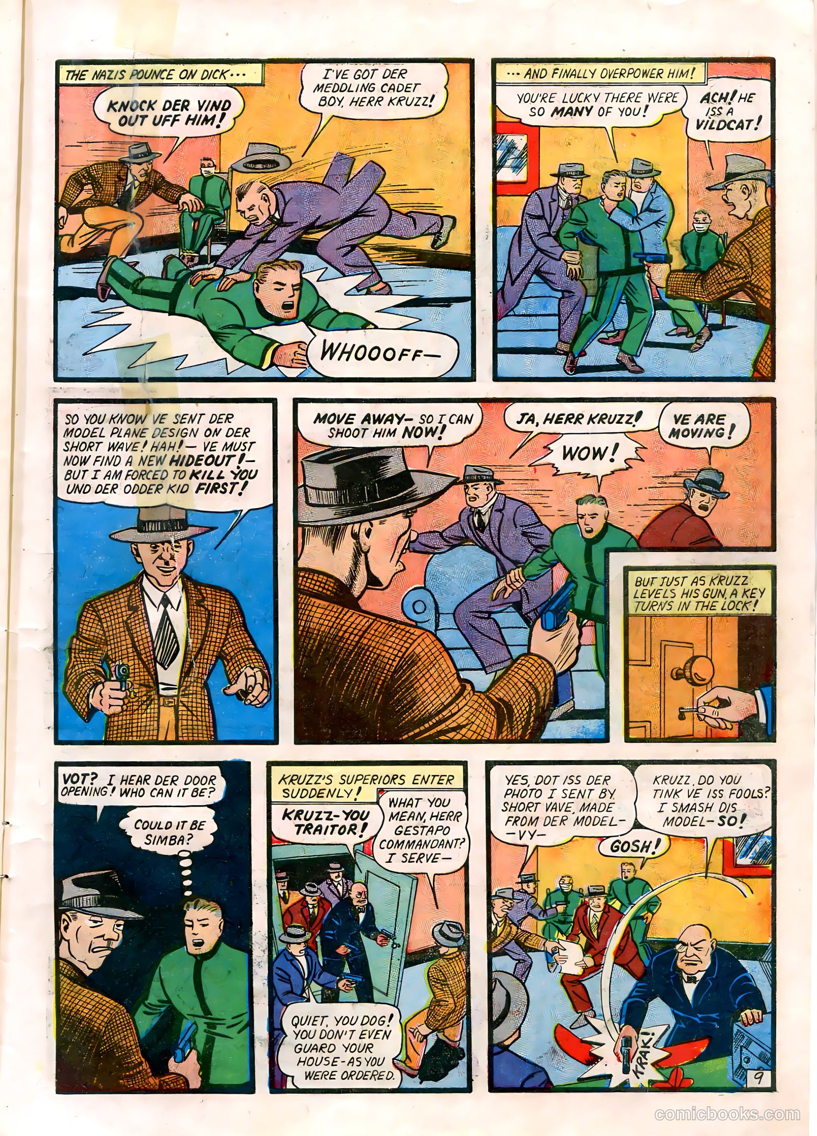 Blue Bolt #5 (1942) — page 11 of 68