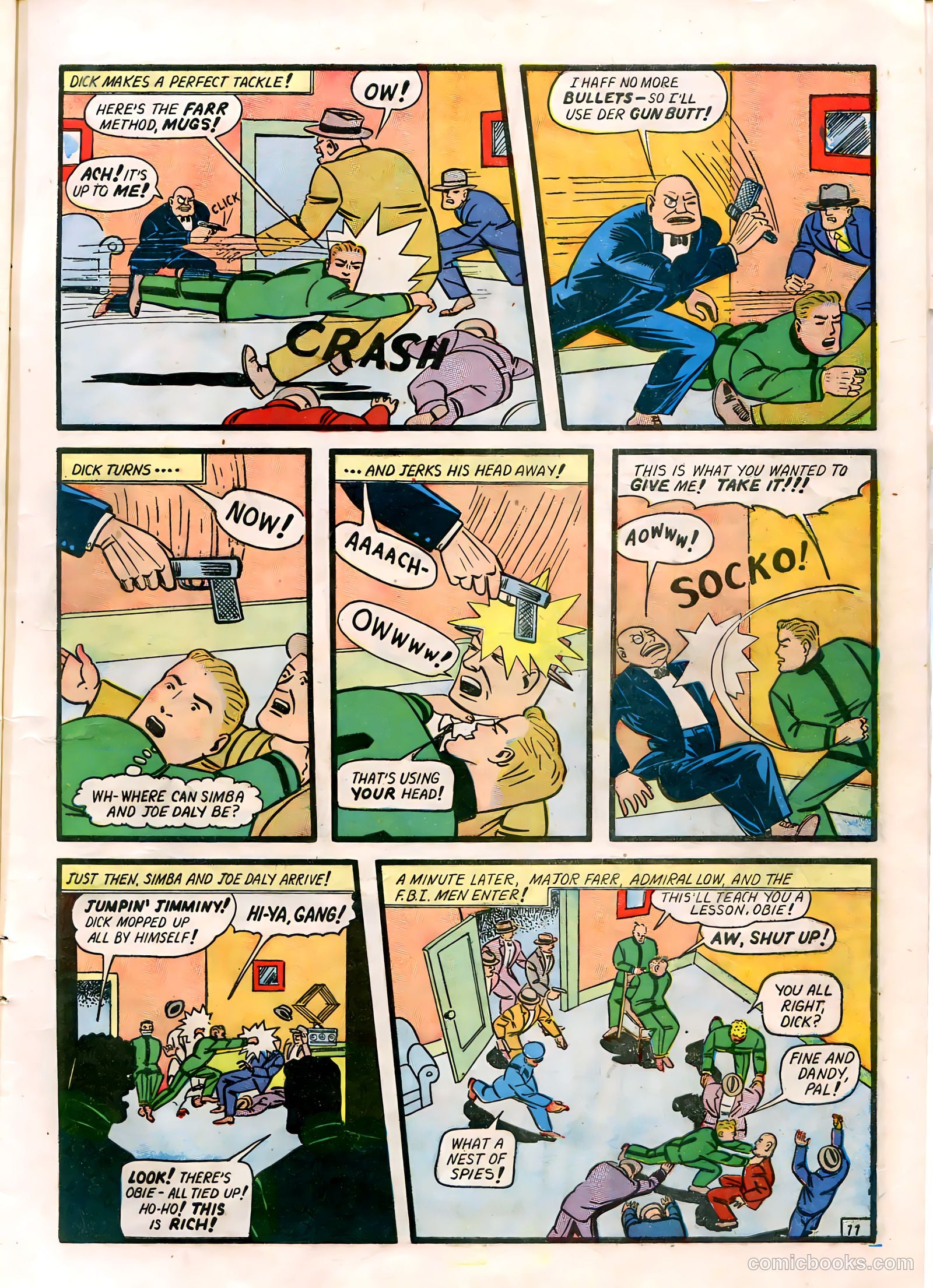 Blue Bolt #5 (1942) — page 13 of 68