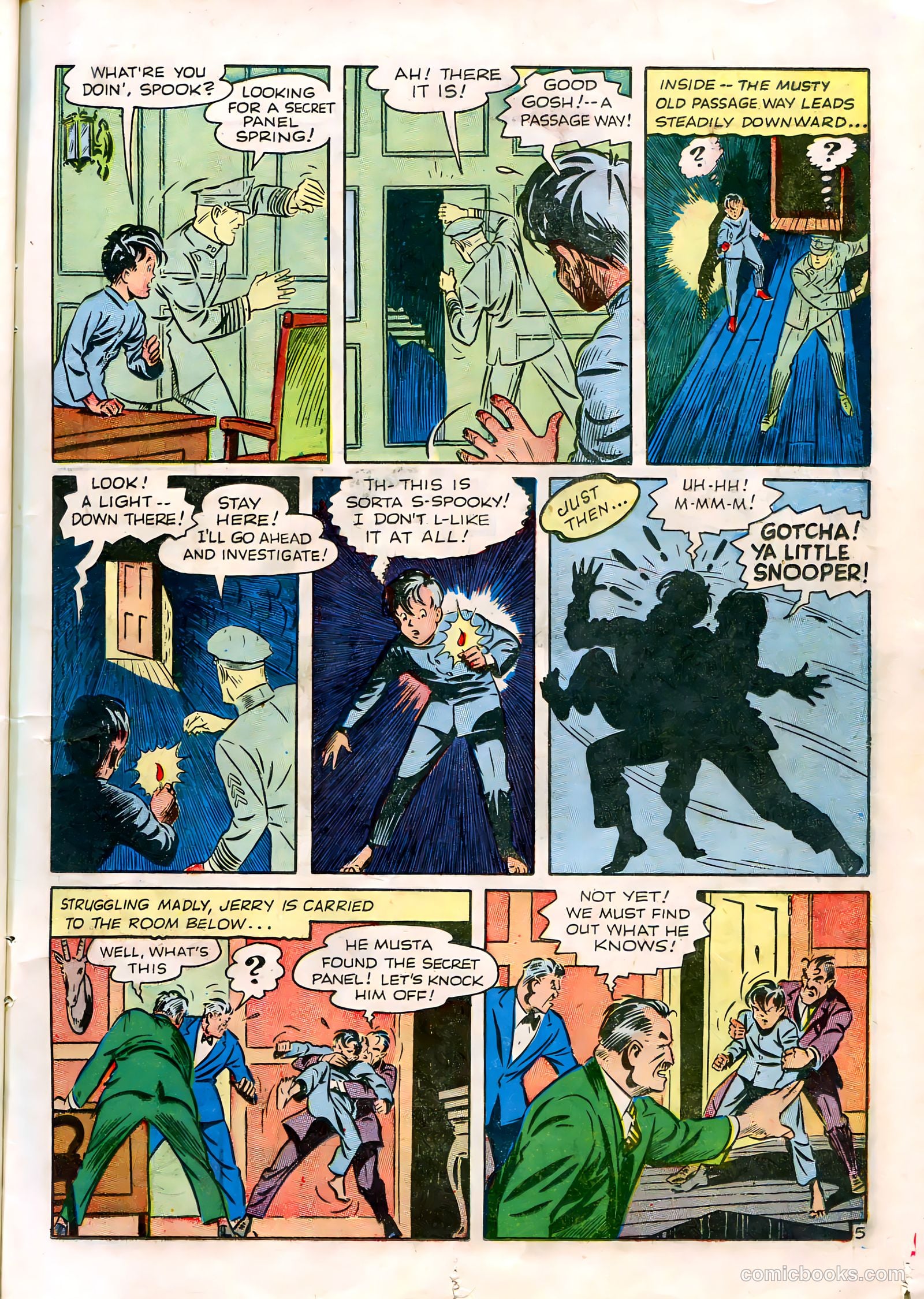 Blue Bolt #5 (1942) — page 19 of 68