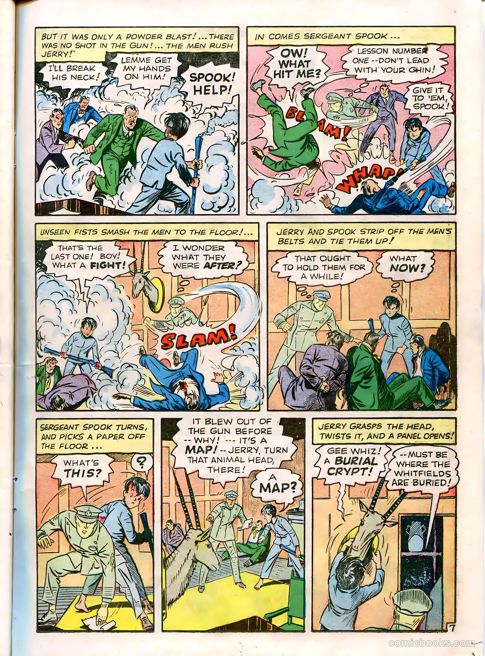 Blue Bolt #5 (1942) — page 21 of 68