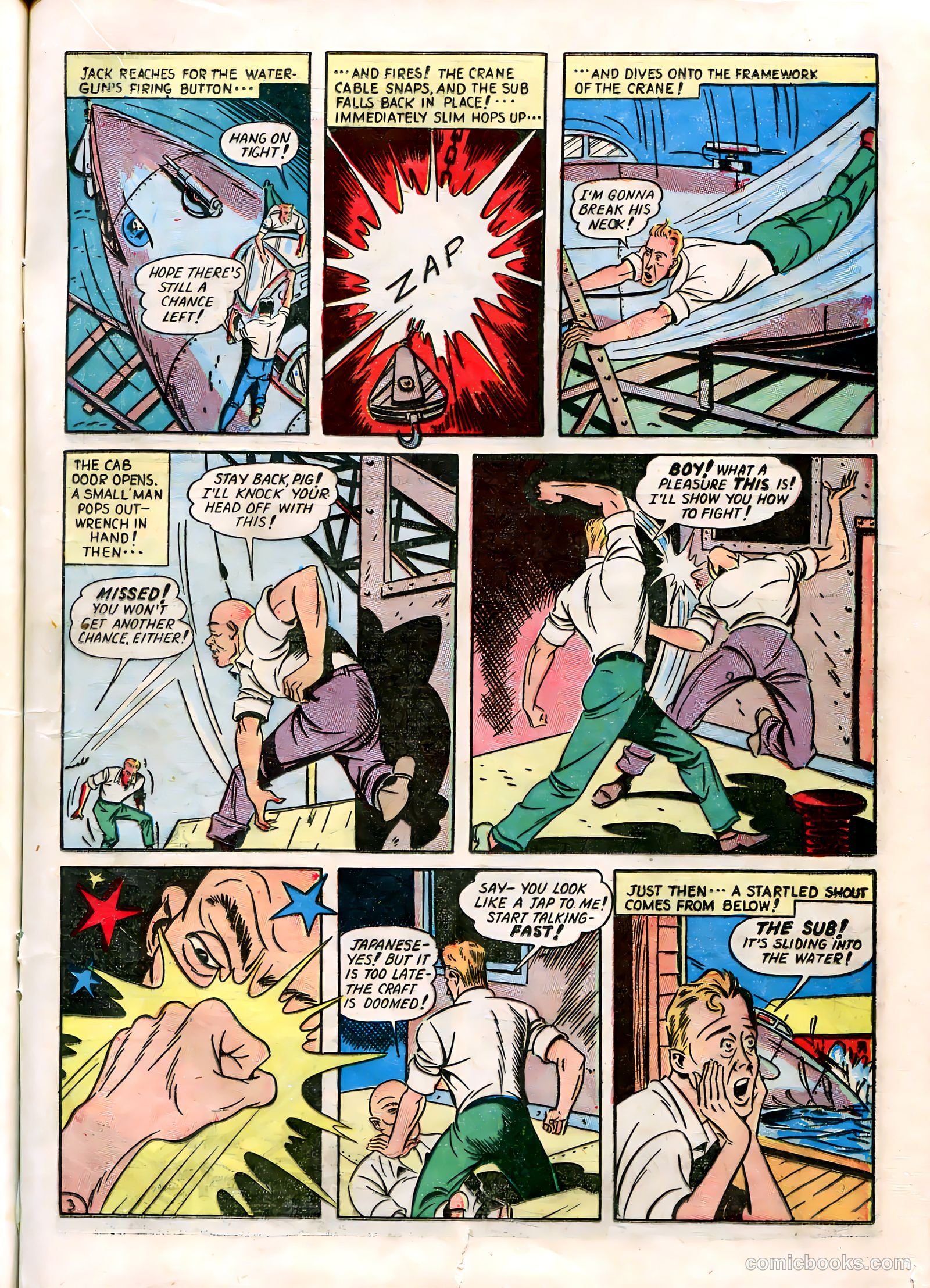 Blue Bolt #5 (1942) — page 25 of 68