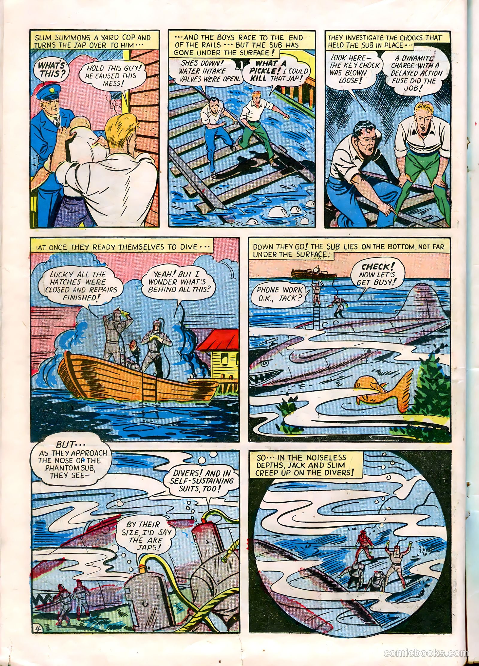 Blue Bolt #5 (1942) — page 26 of 68