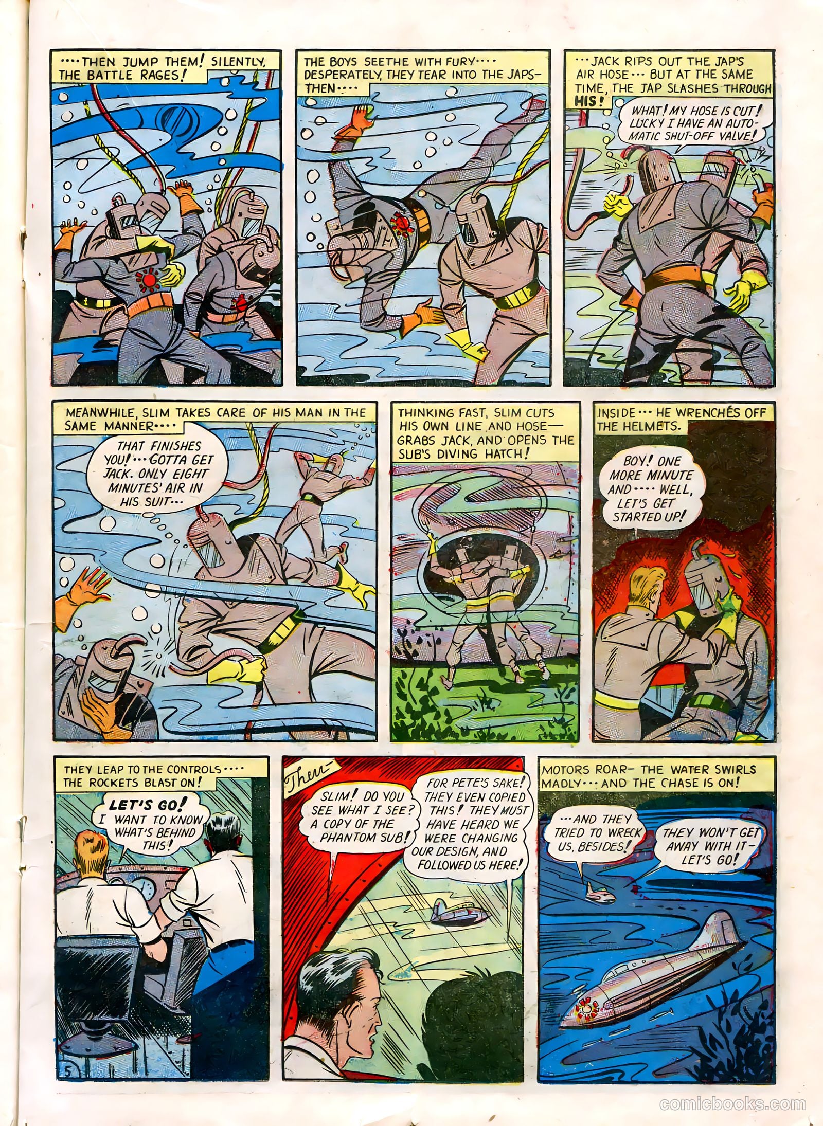 Blue Bolt #5 (1942) — page 27 of 68