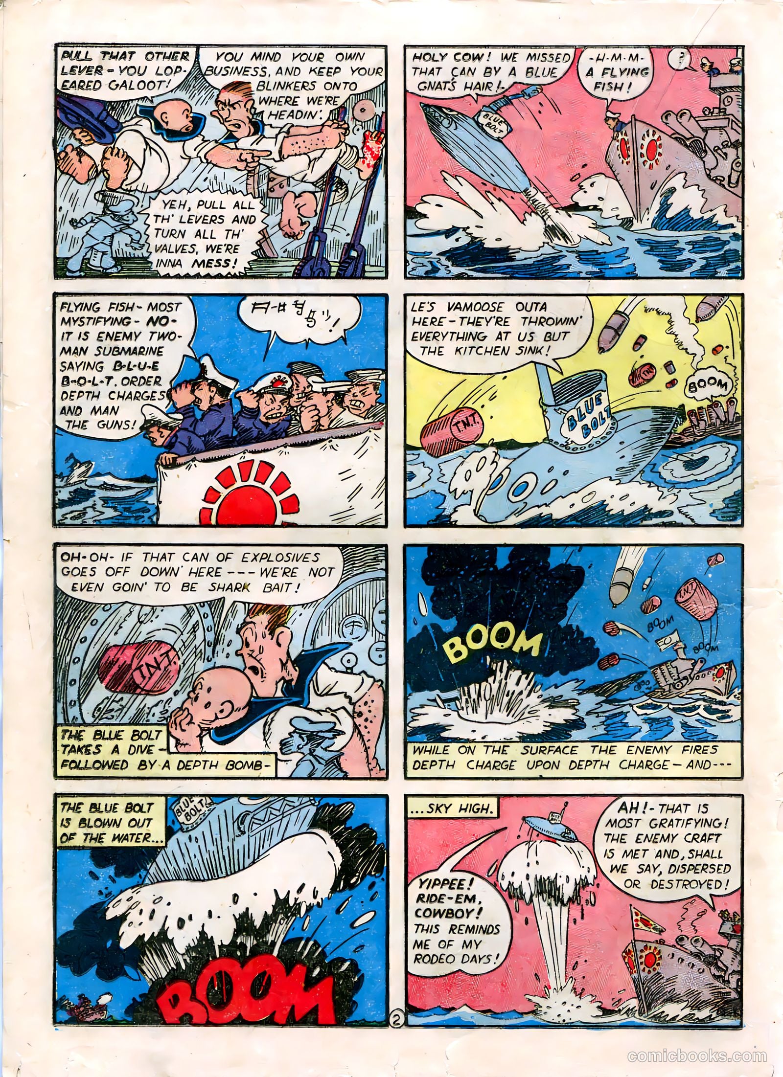 Blue Bolt #5 (1942) — page 30 of 68