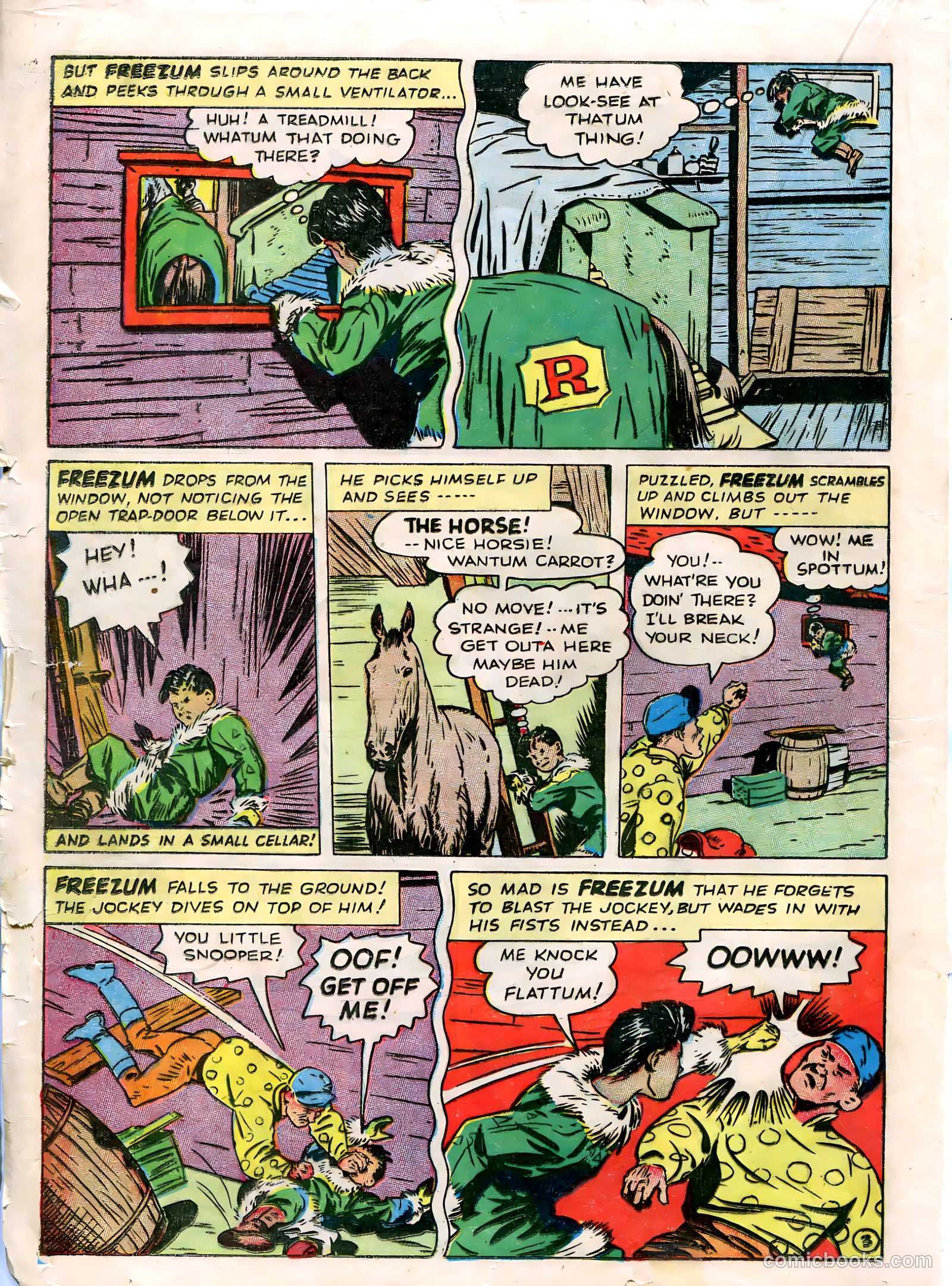 Blue Bolt #5 (1942) — page 38 of 68