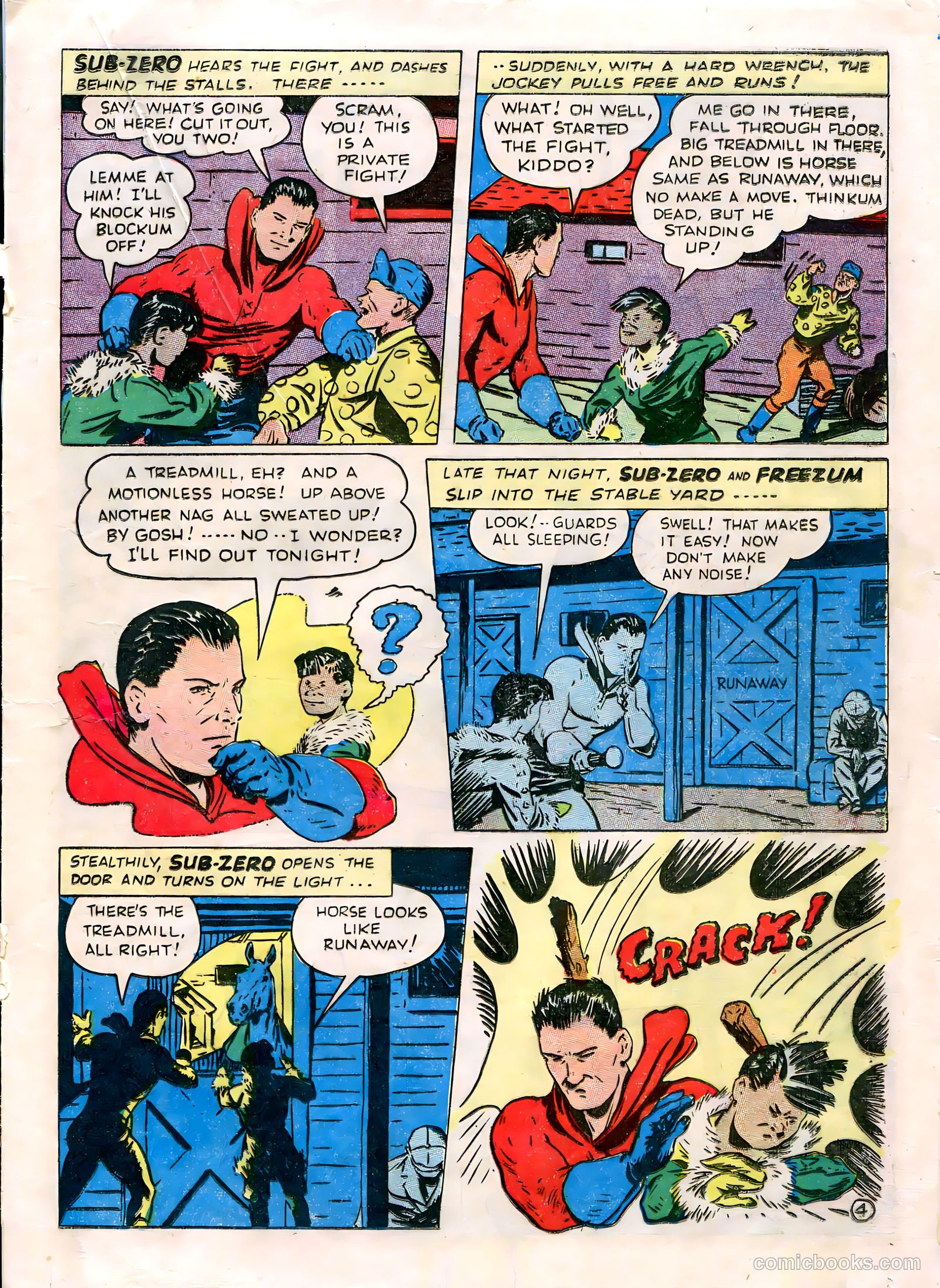 Blue Bolt #5 (1942) — page 39 of 68