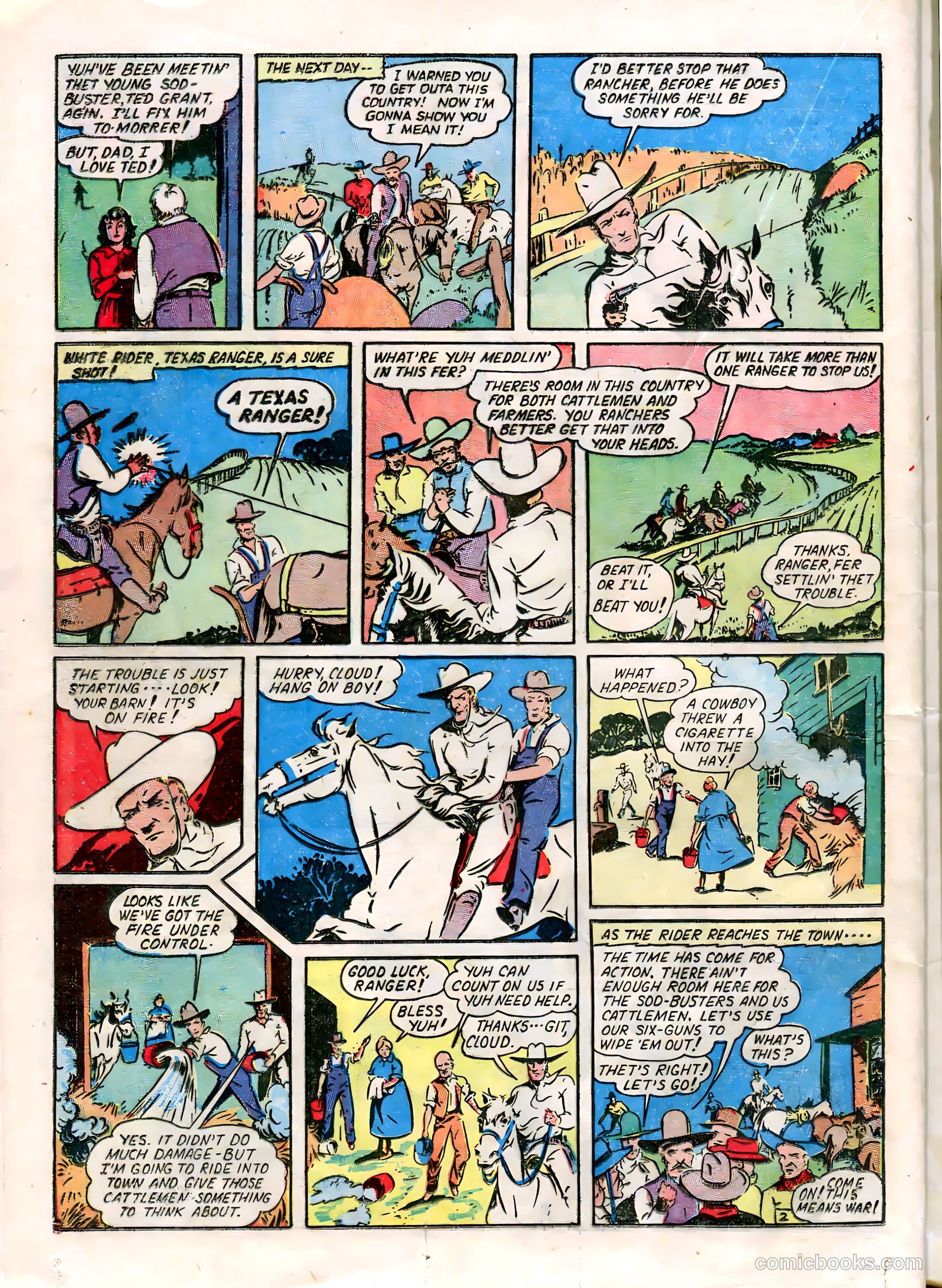 Blue Bolt #5 (1942) — page 44 of 68