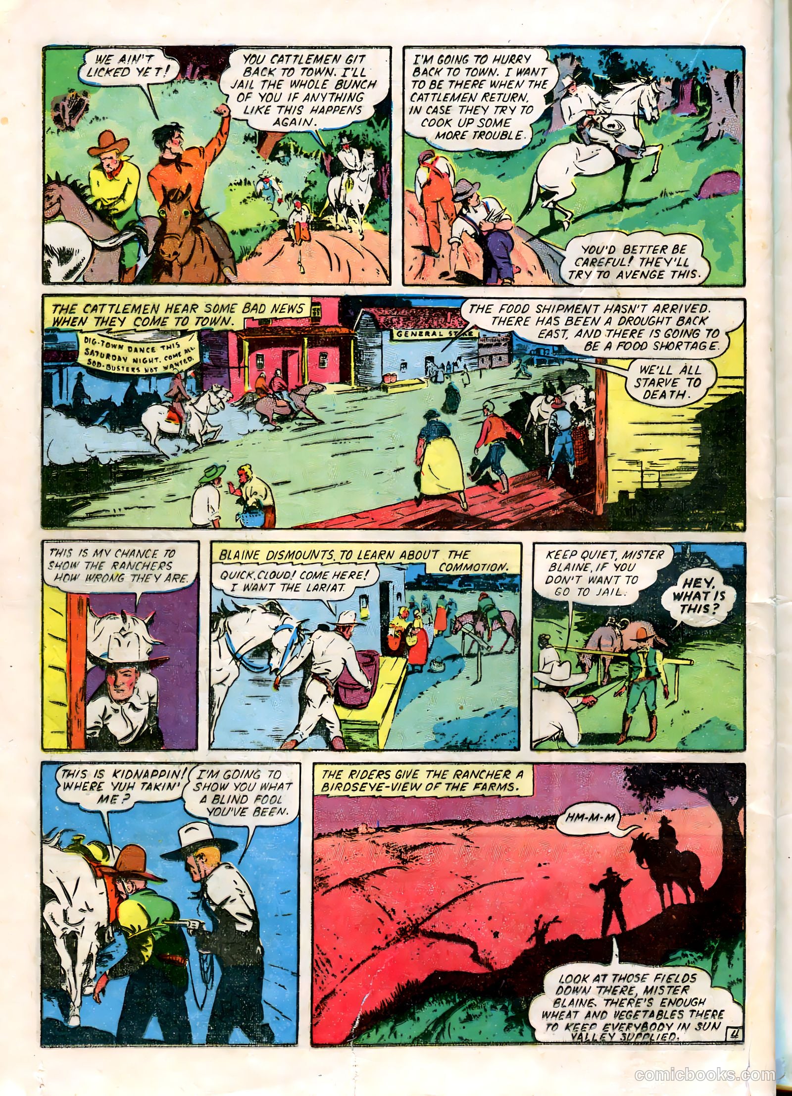 Blue Bolt #5 (1942) — page 46 of 68