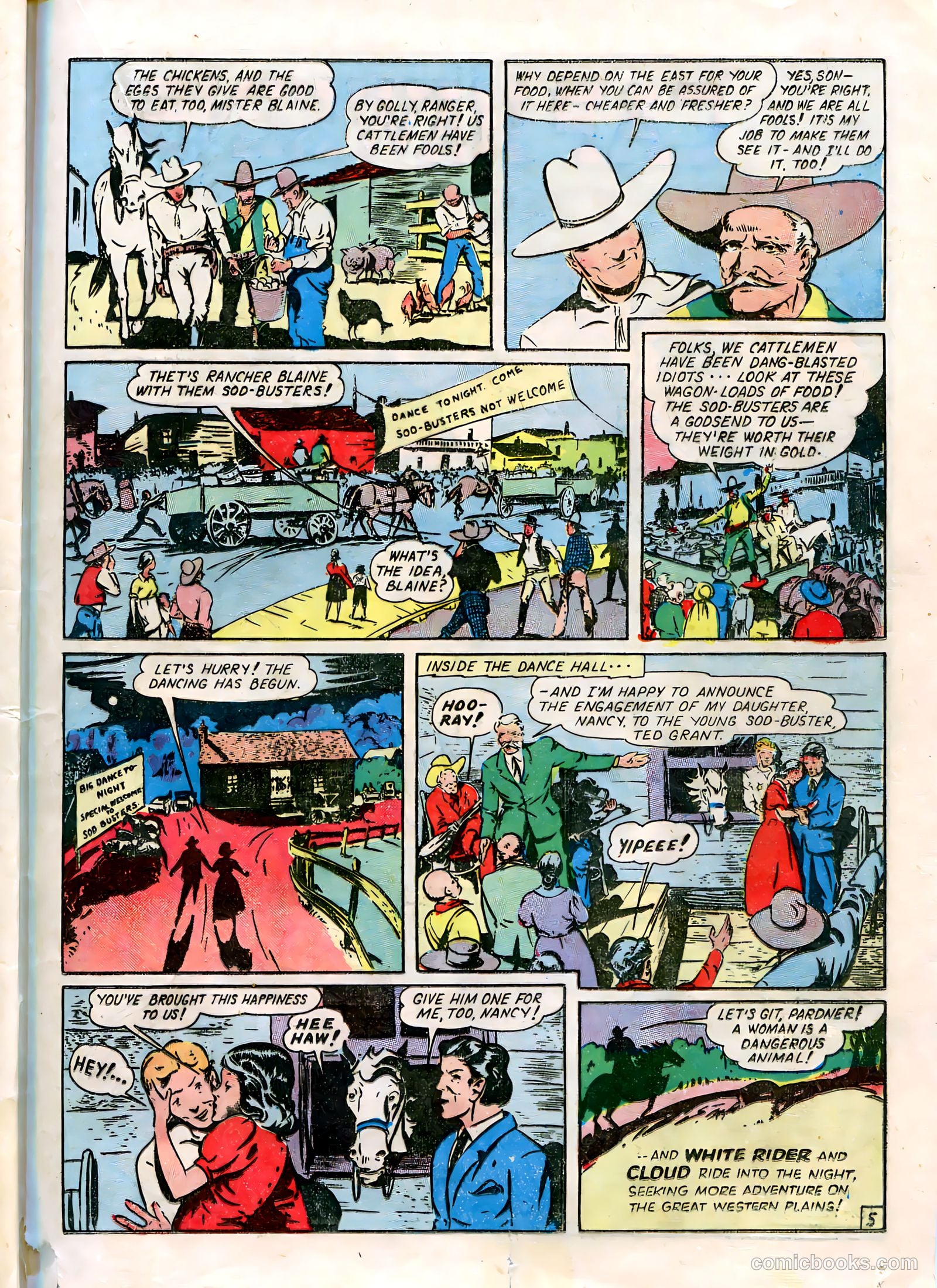 Blue Bolt #5 (1942) — page 47 of 68