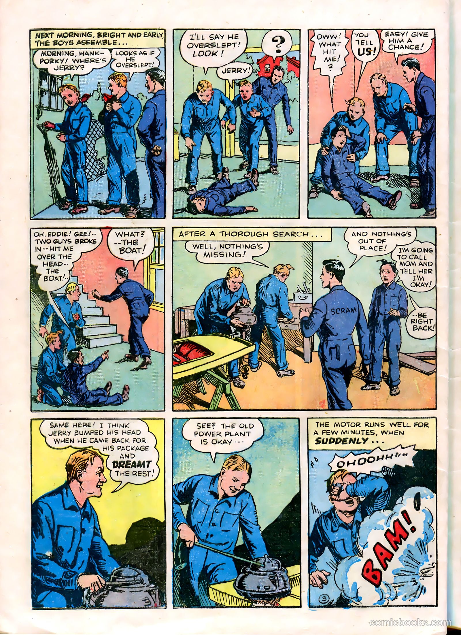Blue Bolt #5 (1942) — page 54 of 68