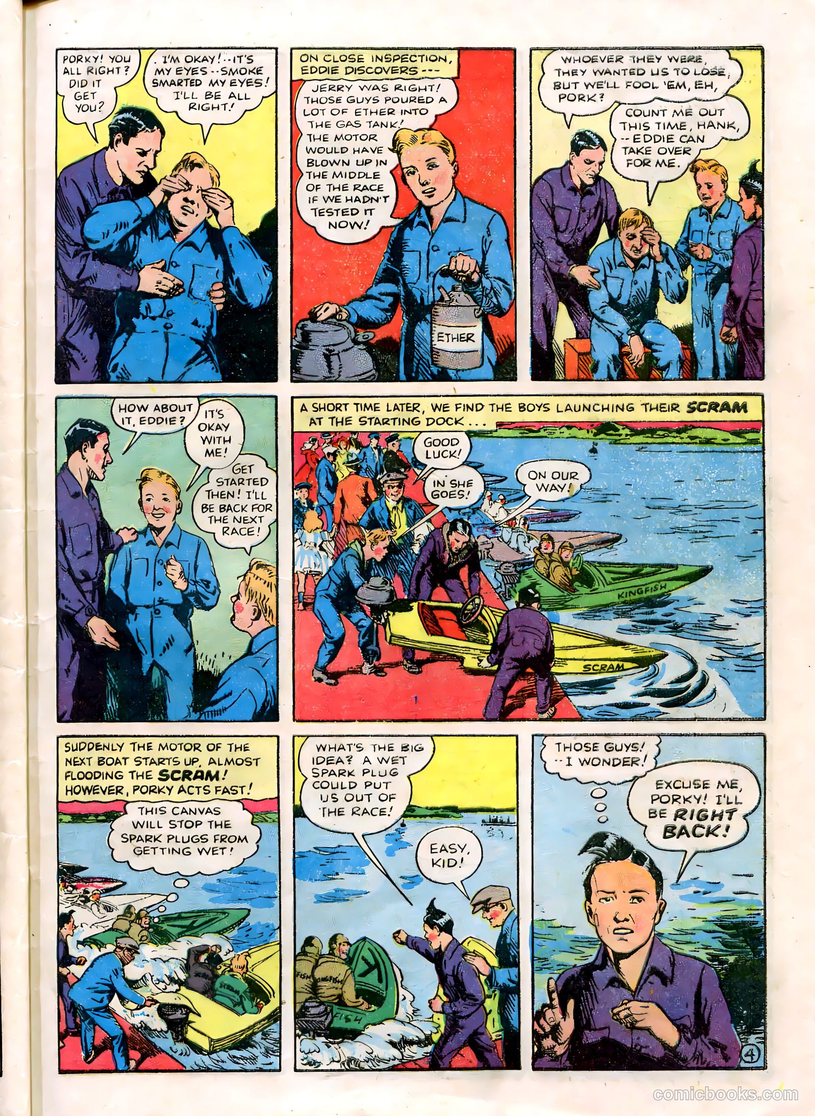 Blue Bolt #5 (1942) — page 55 of 68