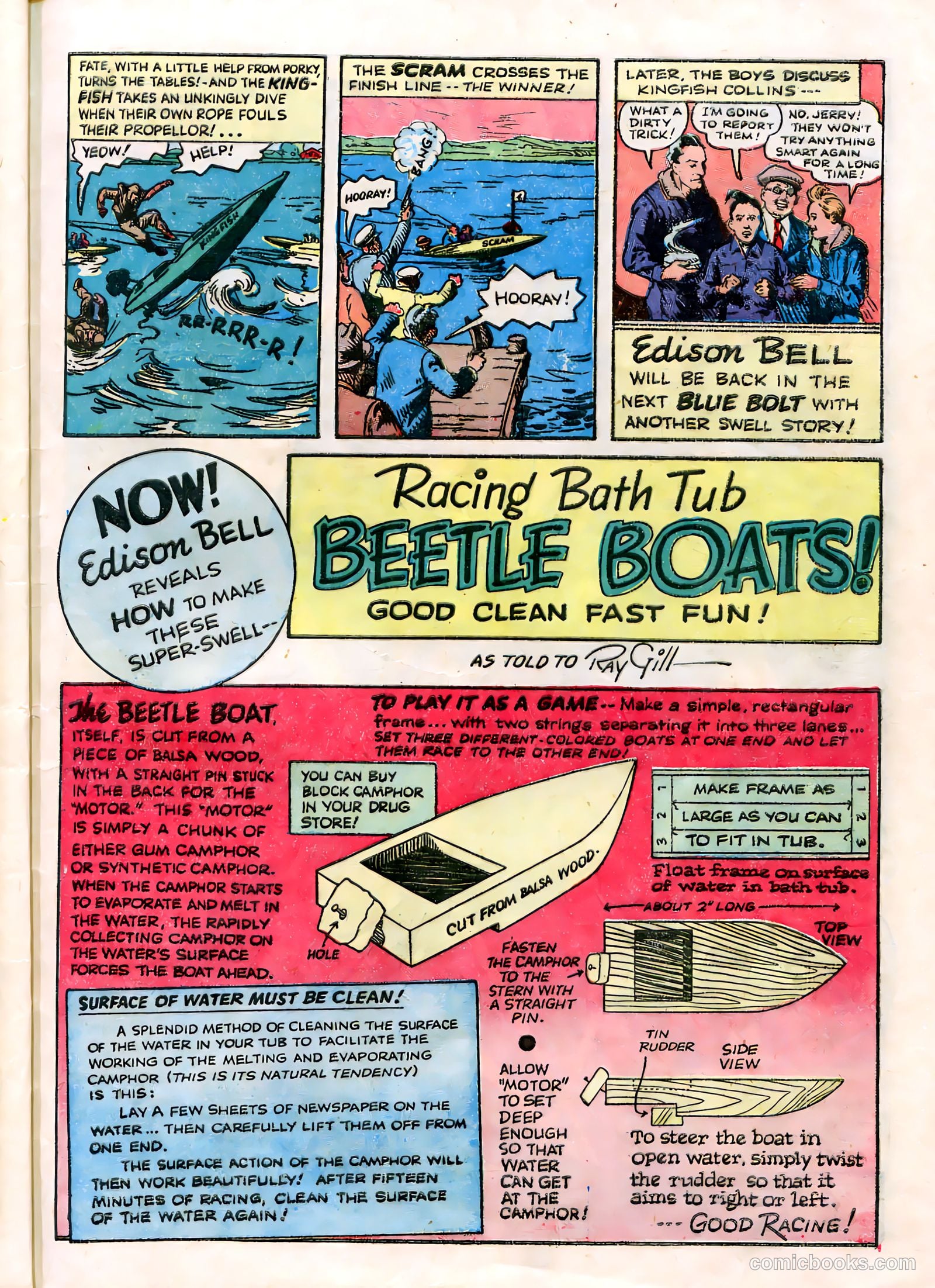 Blue Bolt #5 (1942) — page 57 of 68