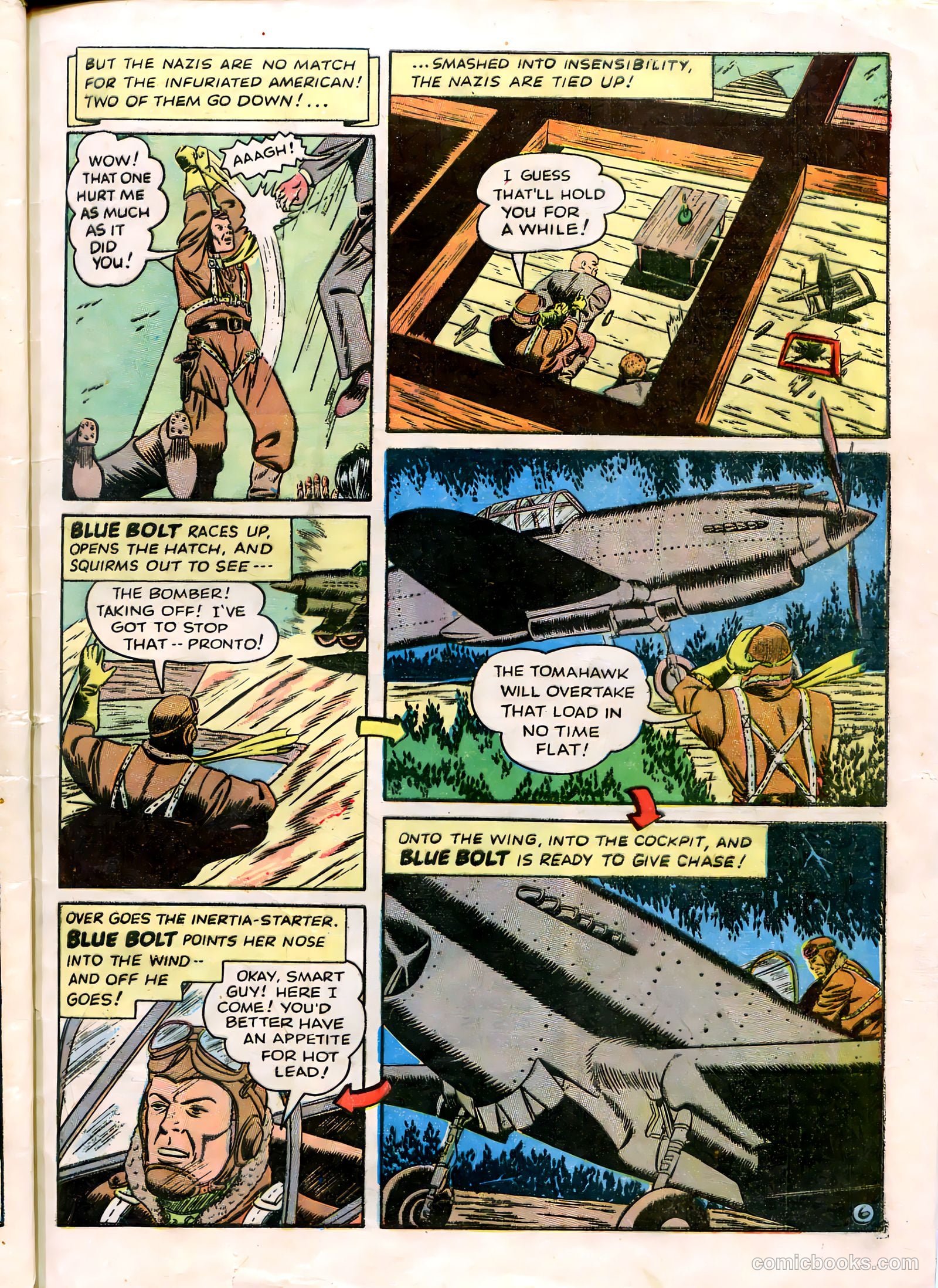 Blue Bolt #5 (1942) — page 63 of 68