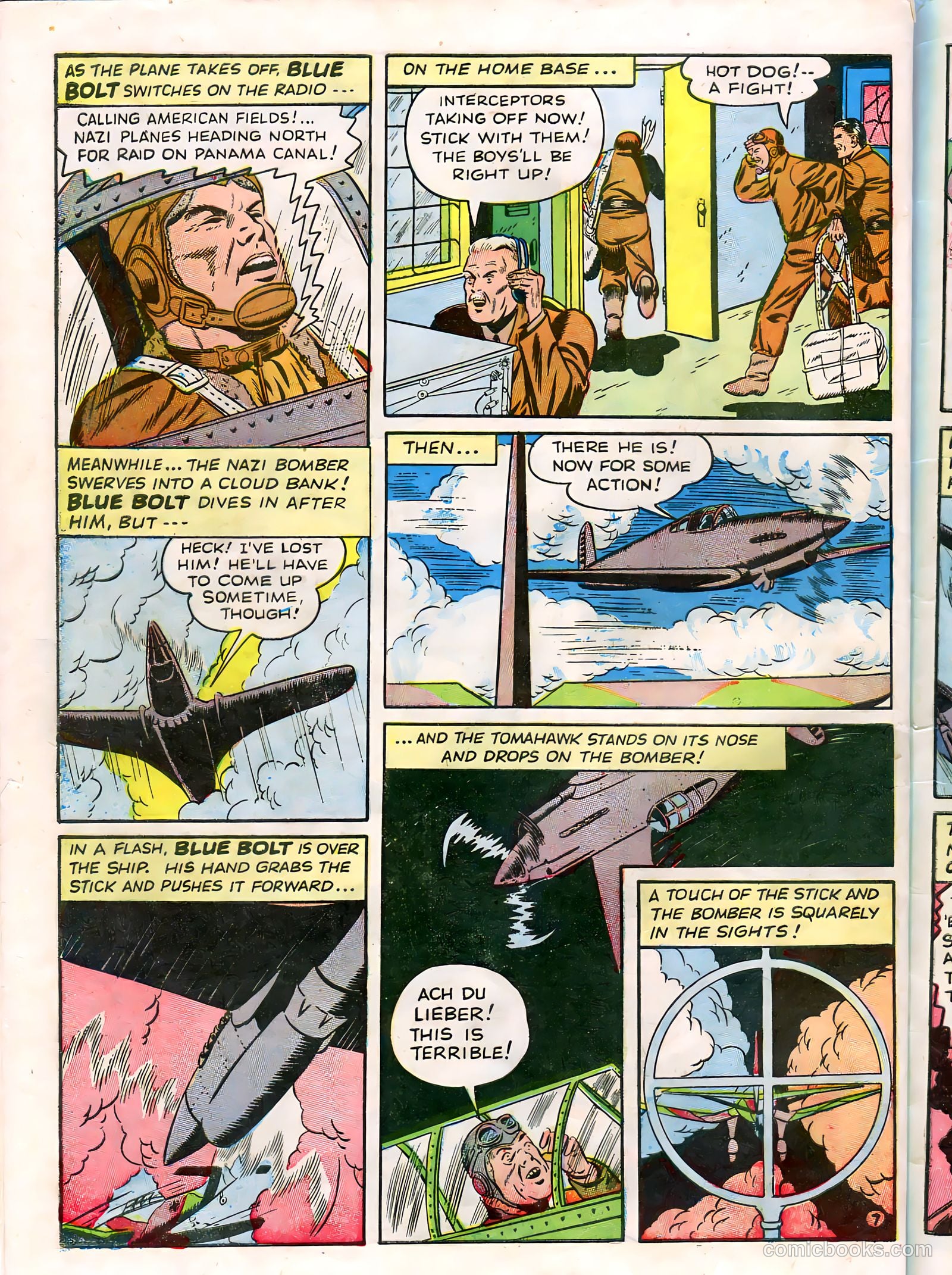 Blue Bolt #5 (1942) — page 64 of 68