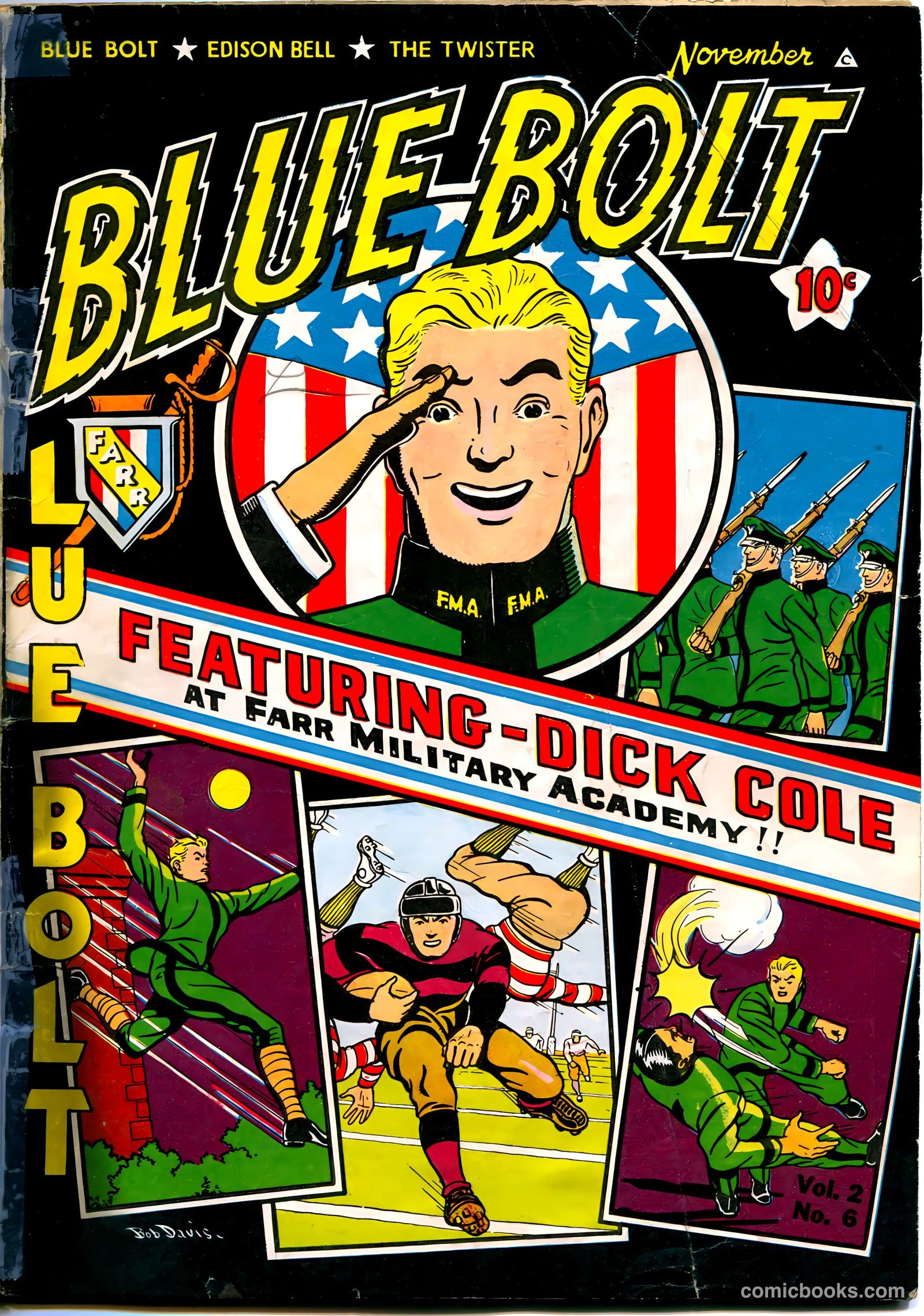 Blue Bolt #6