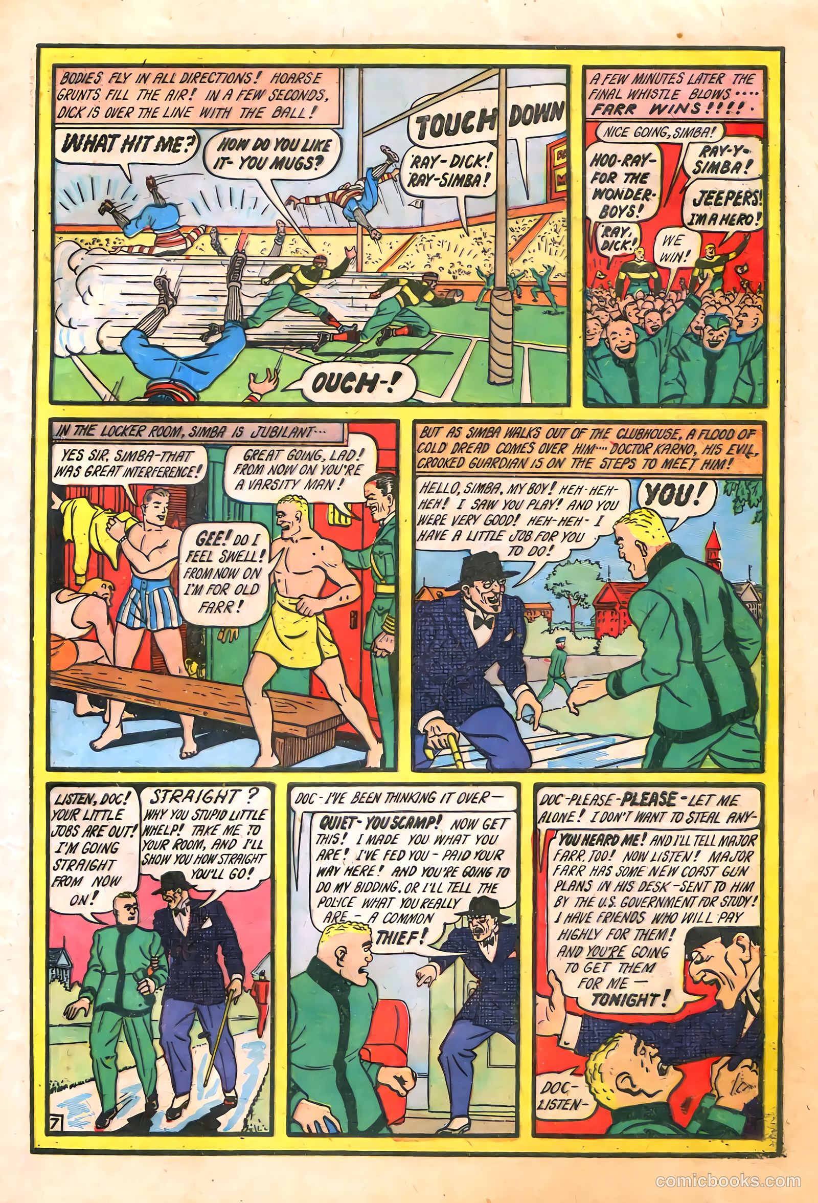 Blue Bolt #6 (1953) — page 9 of 68