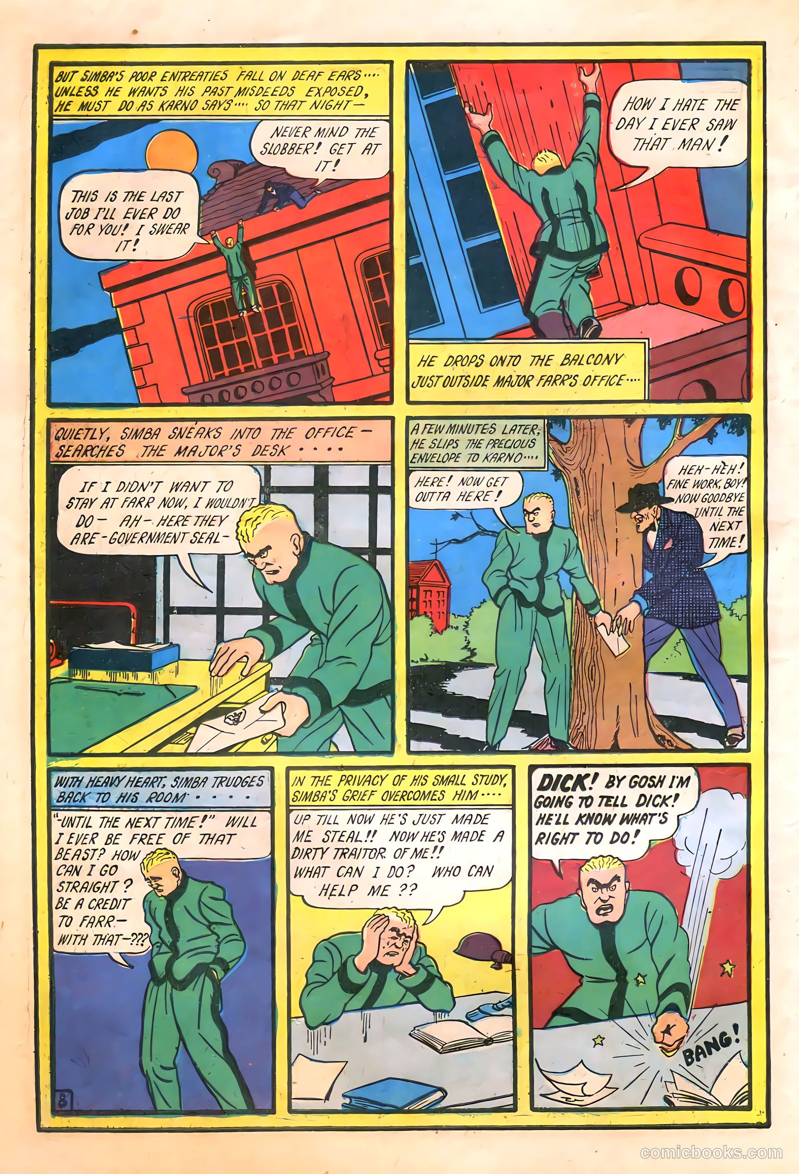Blue Bolt #6 (1953) — page 10 of 68