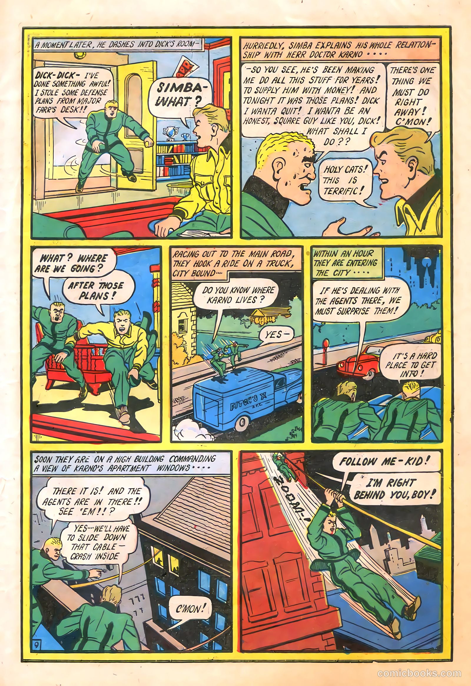 Blue Bolt #6 (1953) — page 11 of 68