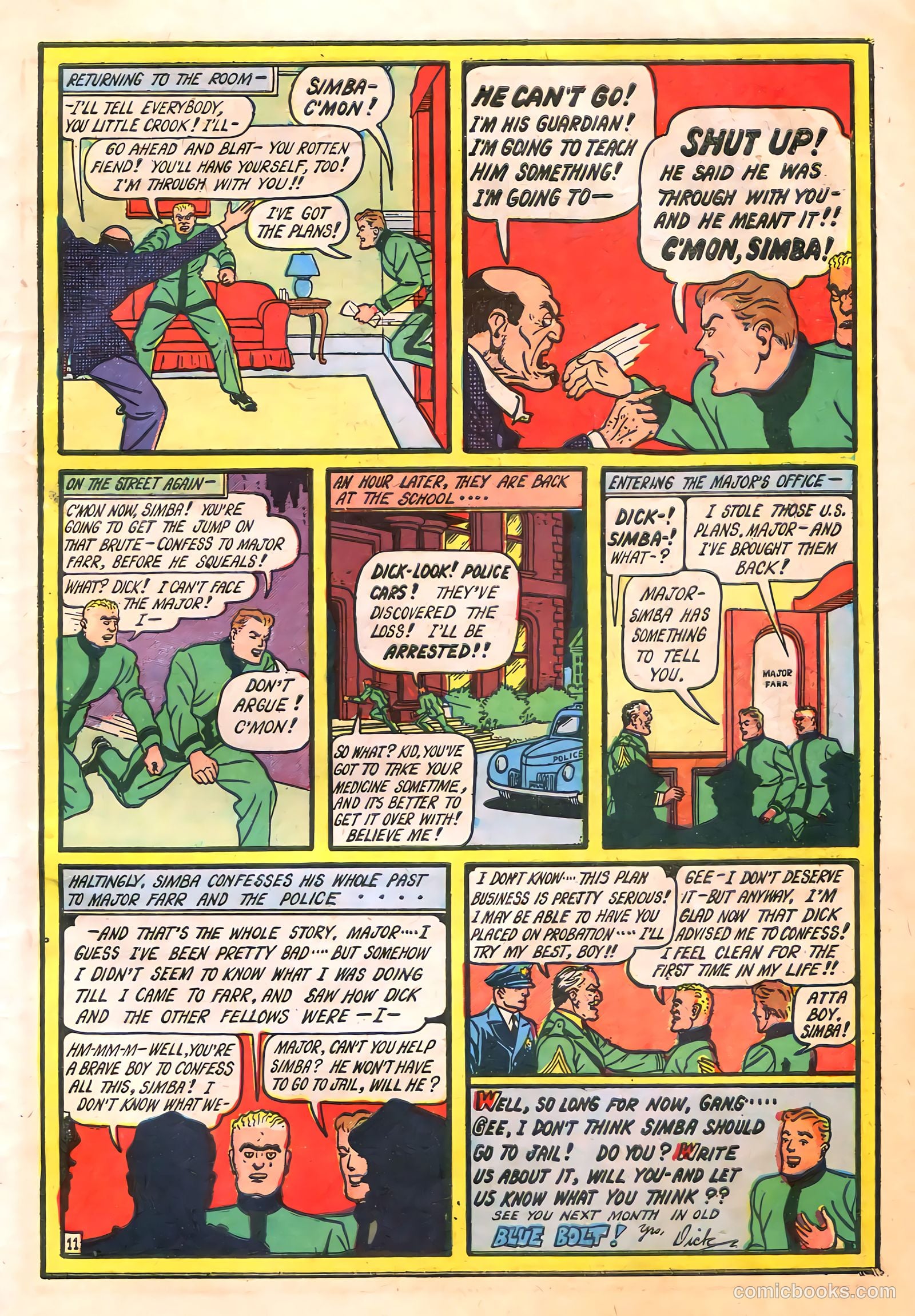 Blue Bolt #6 (1953) — page 13 of 68