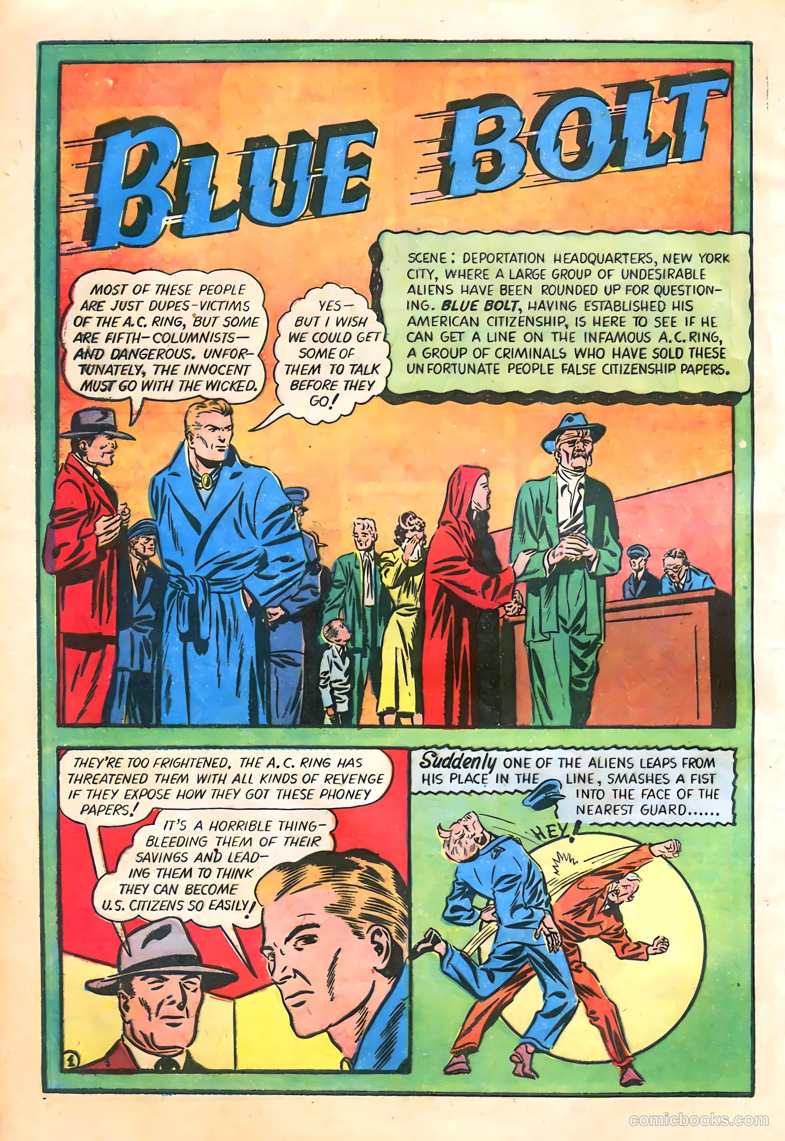 Blue Bolt #6 (1953) — page 14 of 68