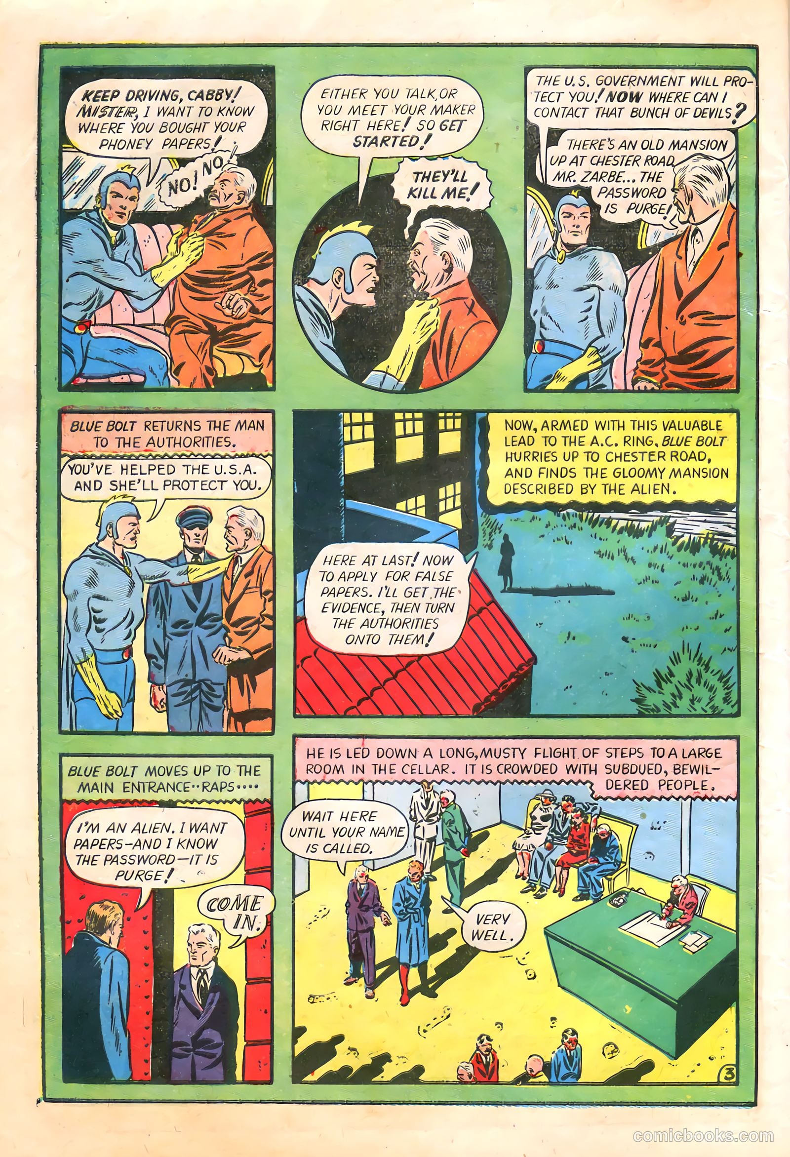 Blue Bolt #6 (1953) — page 16 of 68