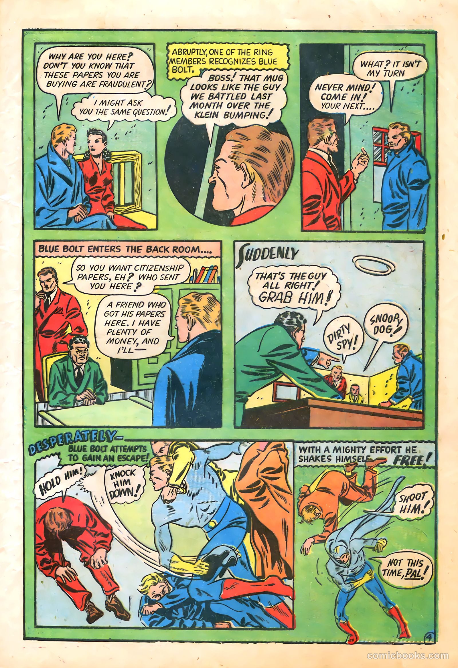 Blue Bolt #6 (1953) — page 17 of 68
