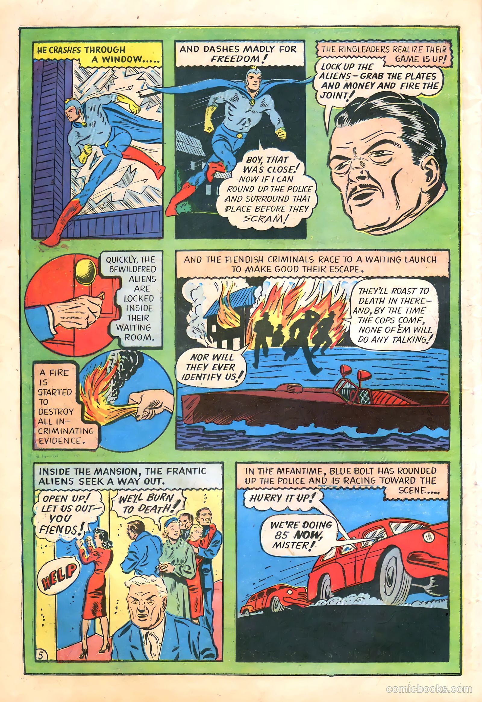 Blue Bolt #6 (1953) — page 18 of 68