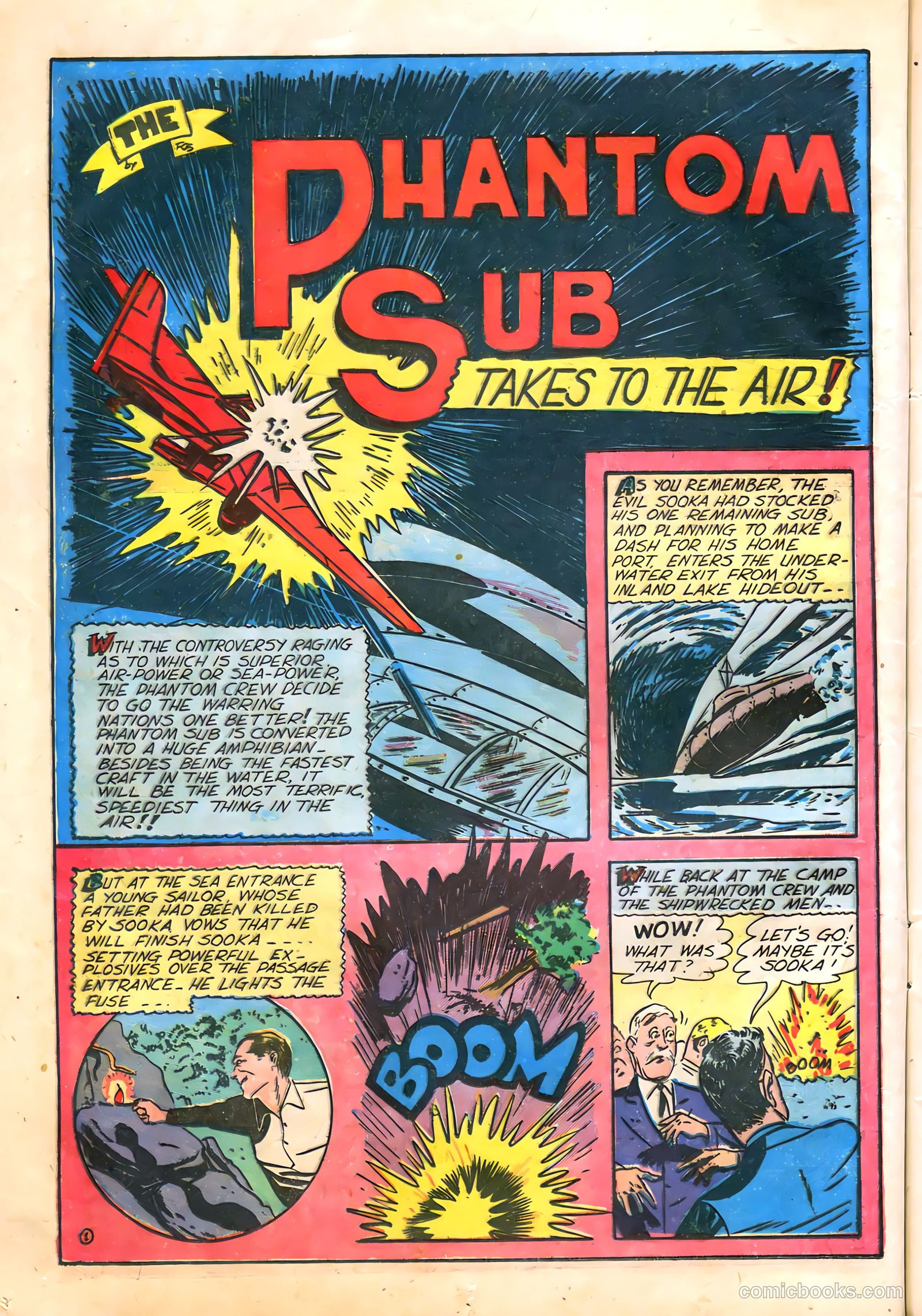 Blue Bolt #6 (1953) — page 20 of 68