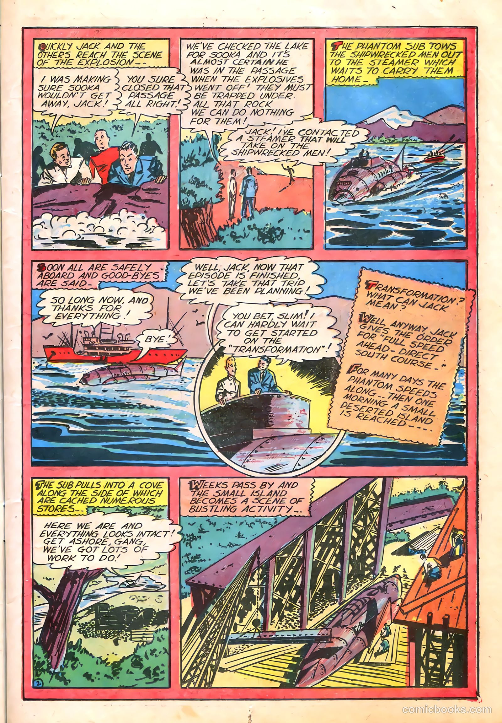 Blue Bolt #6 (1953) — page 21 of 68