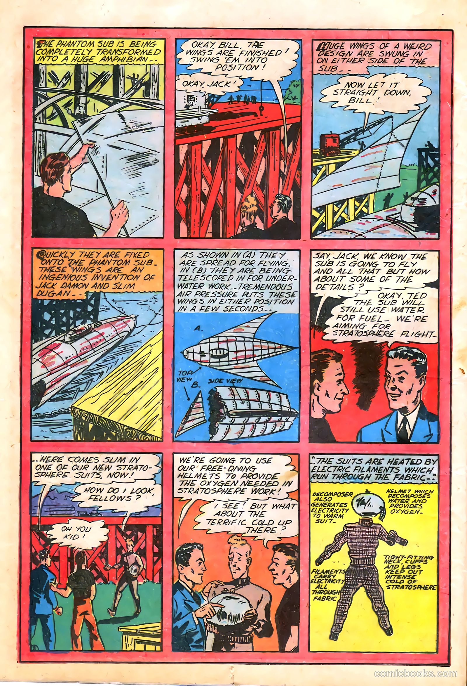 Blue Bolt #6 (1953) — page 22 of 68