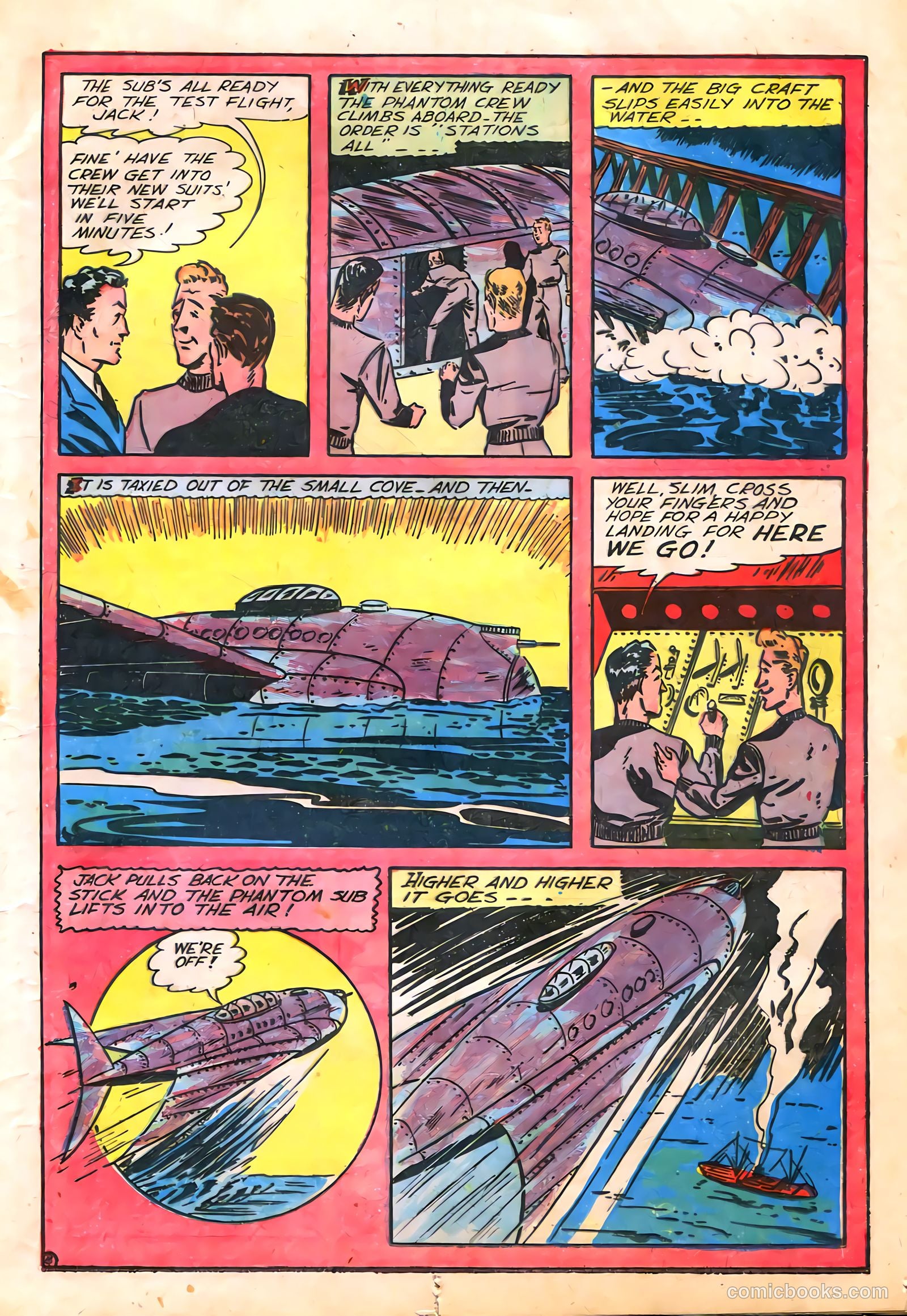 Blue Bolt #6 (1953) — page 23 of 68