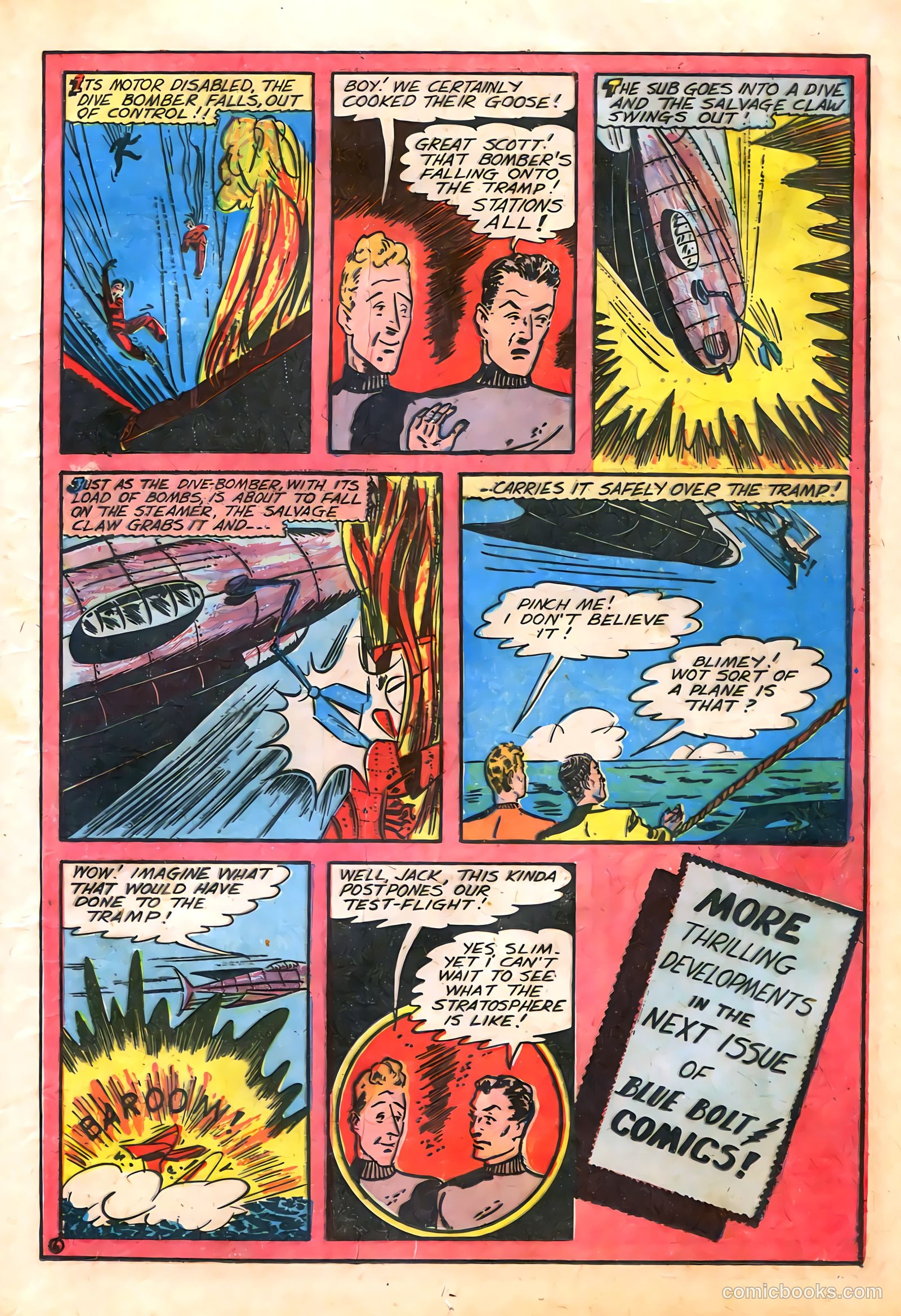 Blue Bolt #6 (1953) — page 25 of 68