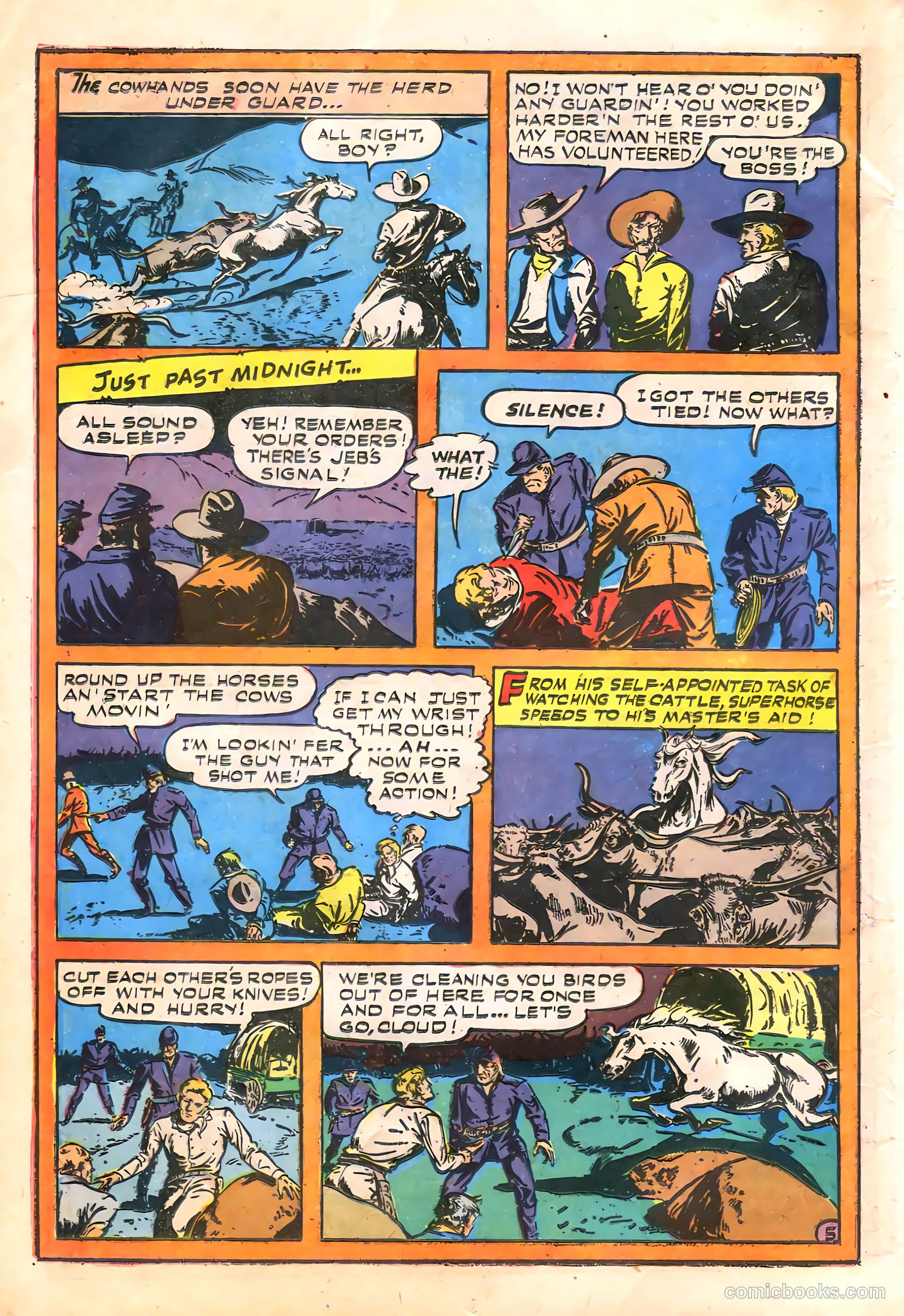 Blue Bolt #6 (1953) — page 32 of 68