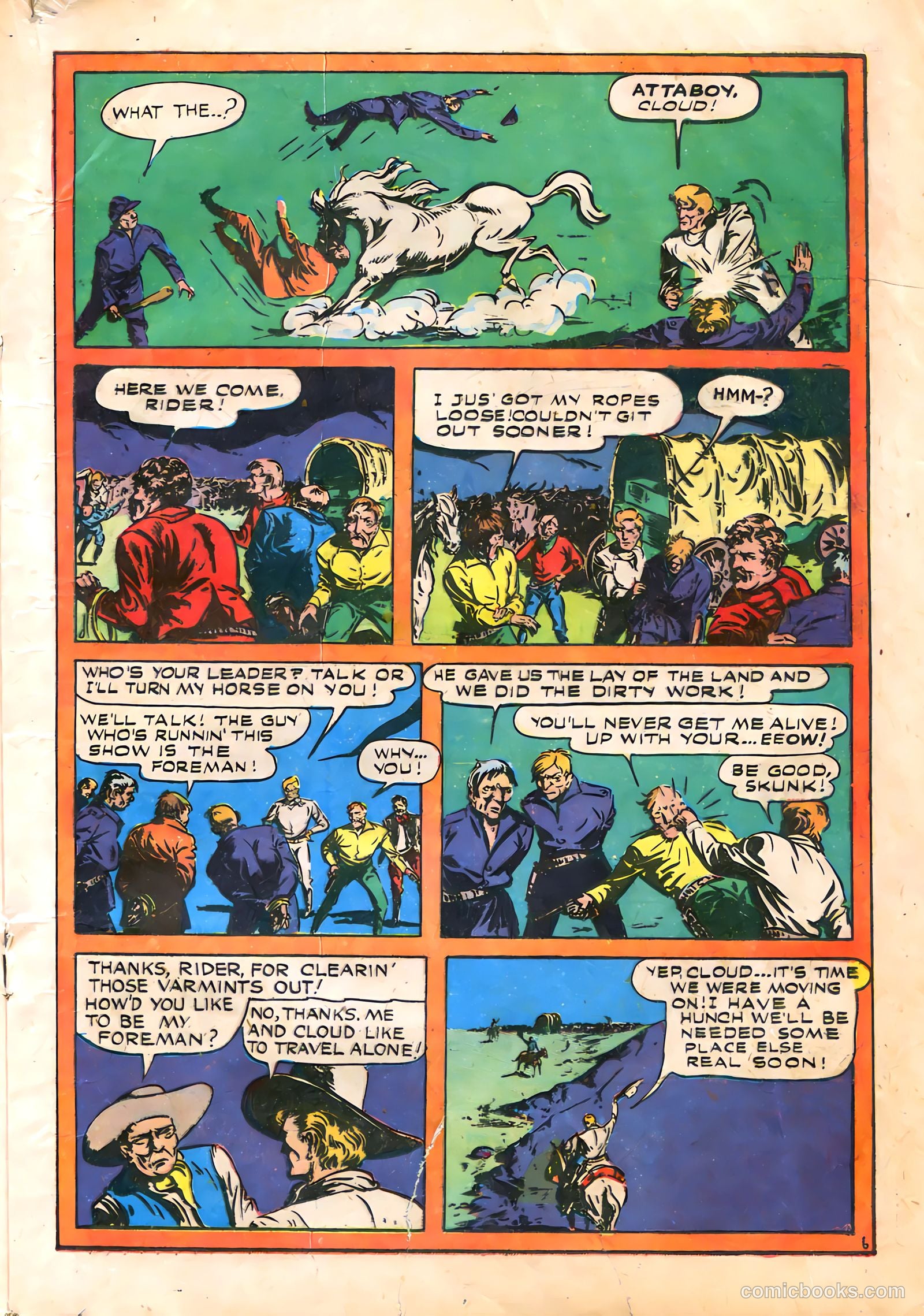 Blue Bolt #6 (1953) — page 33 of 68