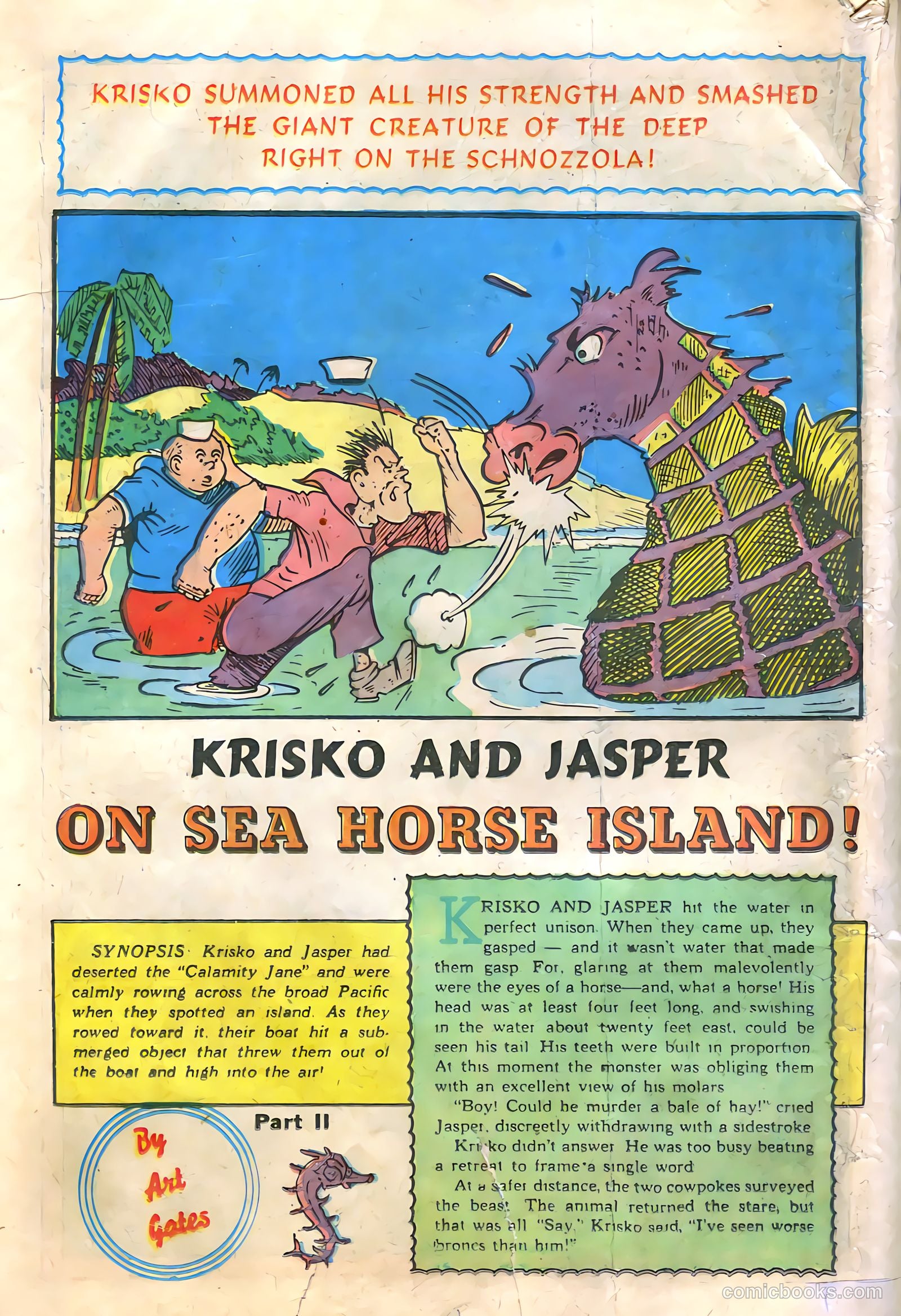Blue Bolt #6 (1953) — page 34 of 68