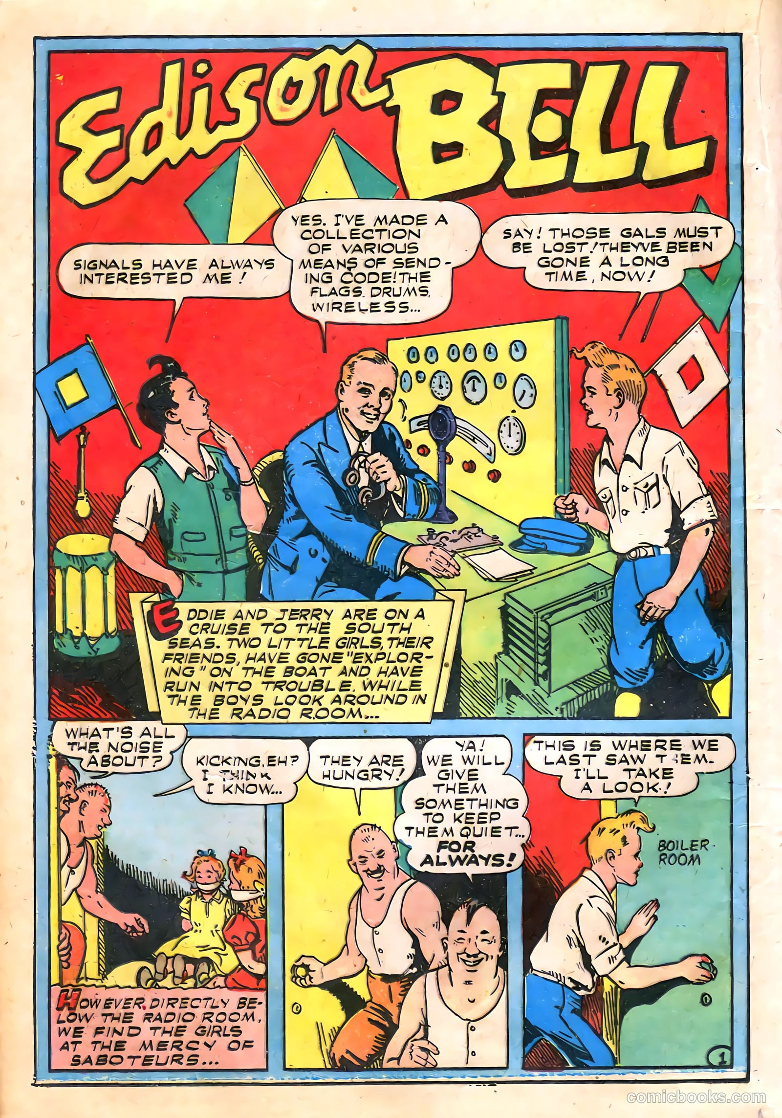 Blue Bolt #6 (1953) — page 36 of 68