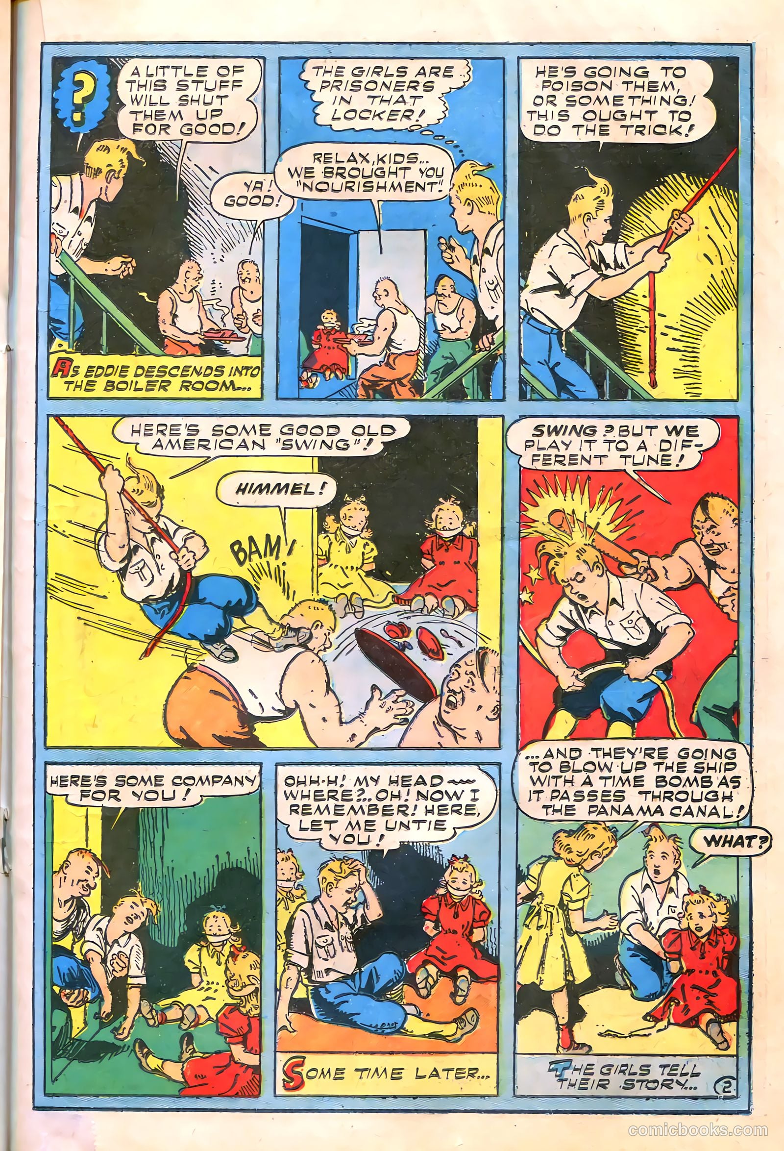 Blue Bolt #6 (1953) — page 37 of 68