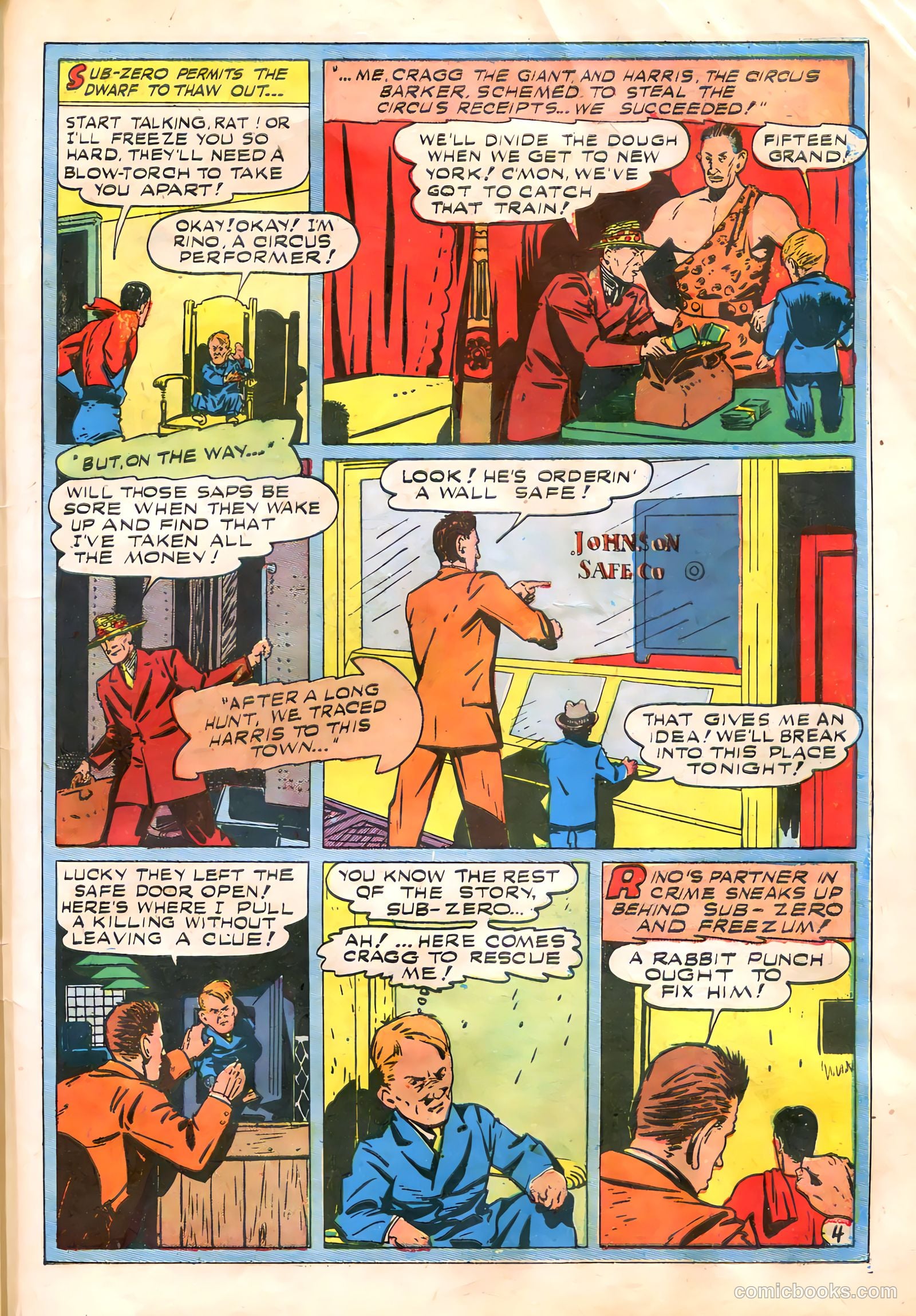 Blue Bolt #6 (1953) — page 61 of 68