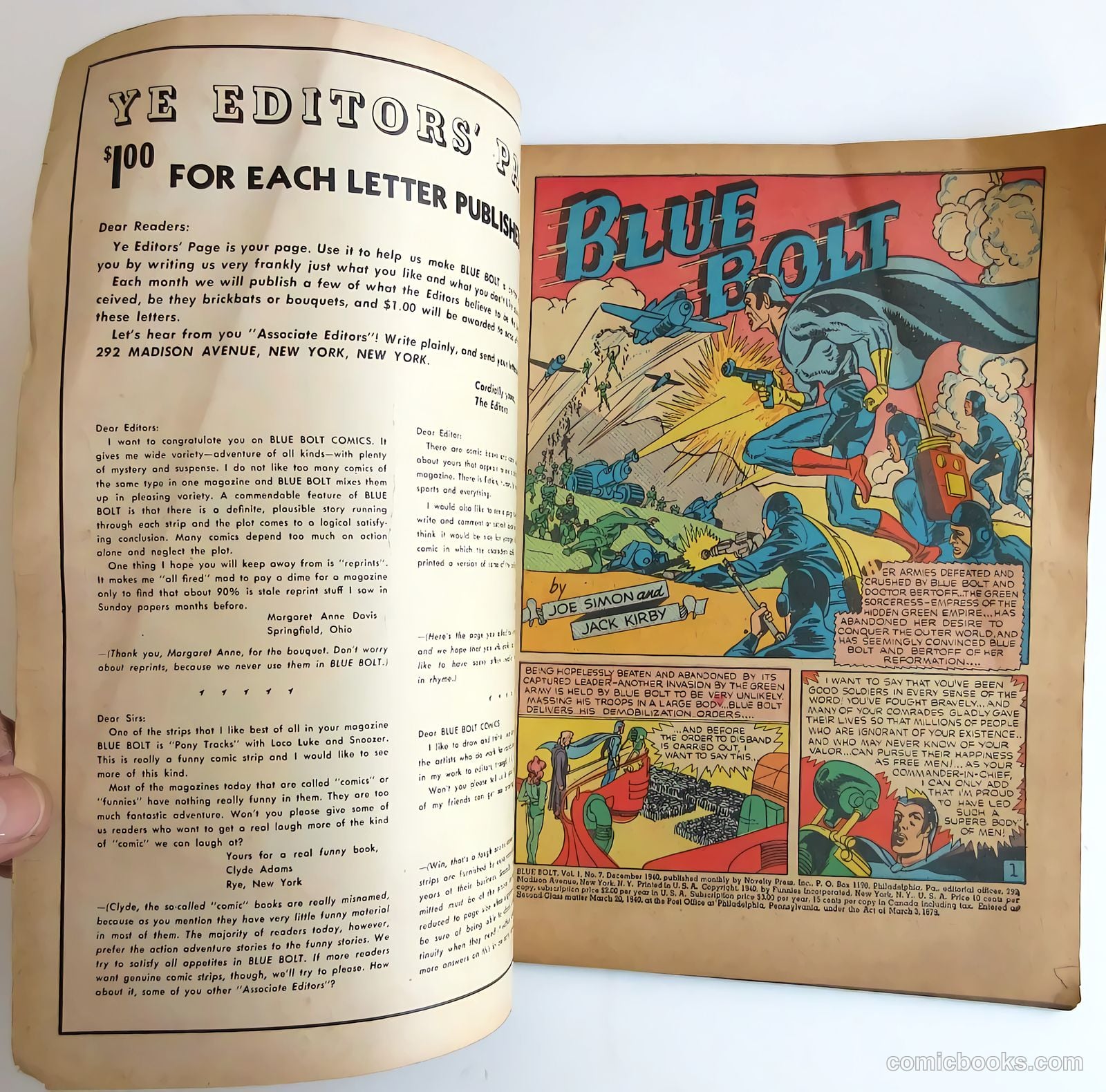 Blue Bolt #7
