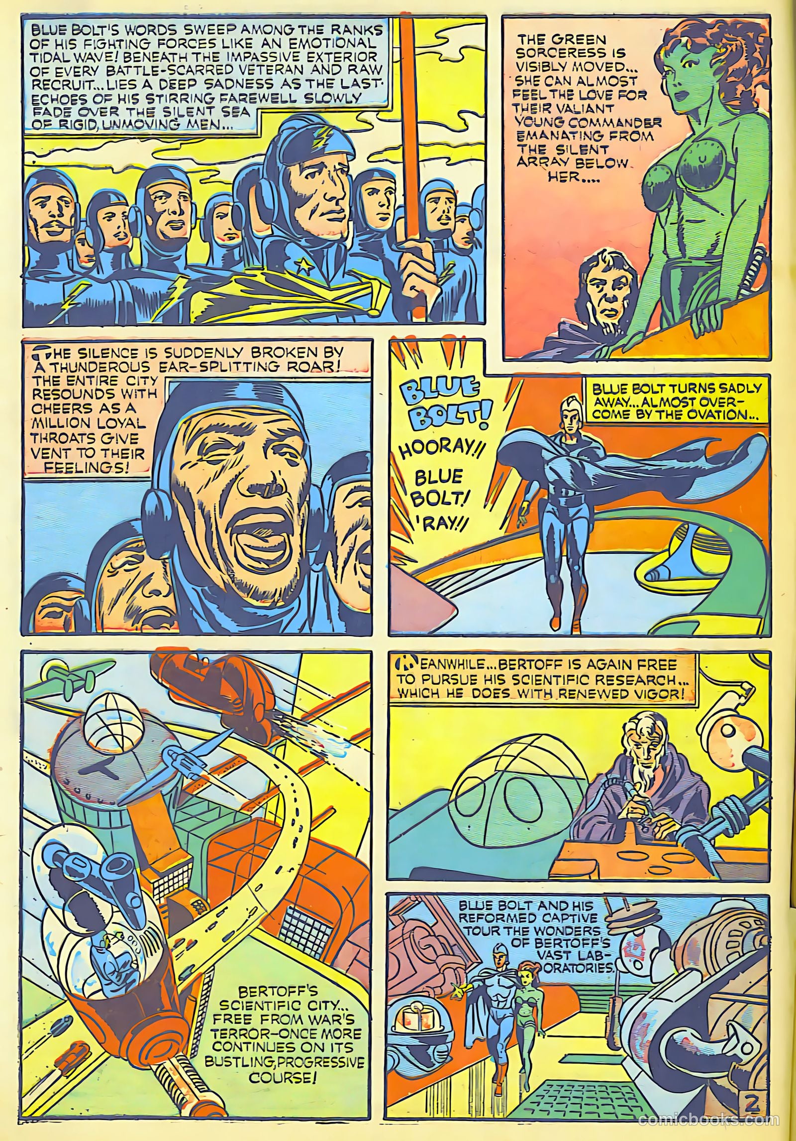 Blue Bolt #7 (1953) — page 4 of 68