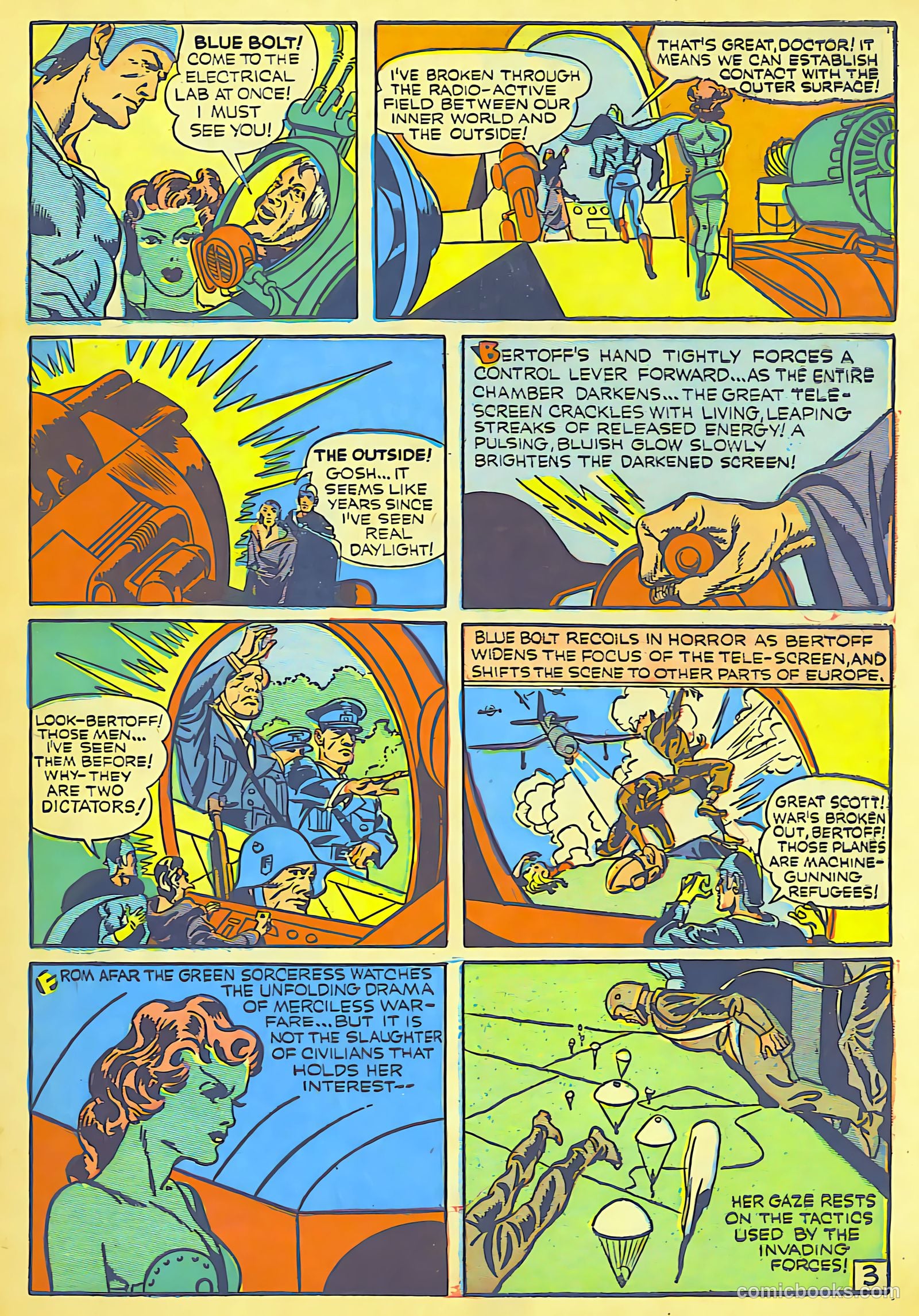 Blue Bolt #7 (1953) — page 5 of 68
