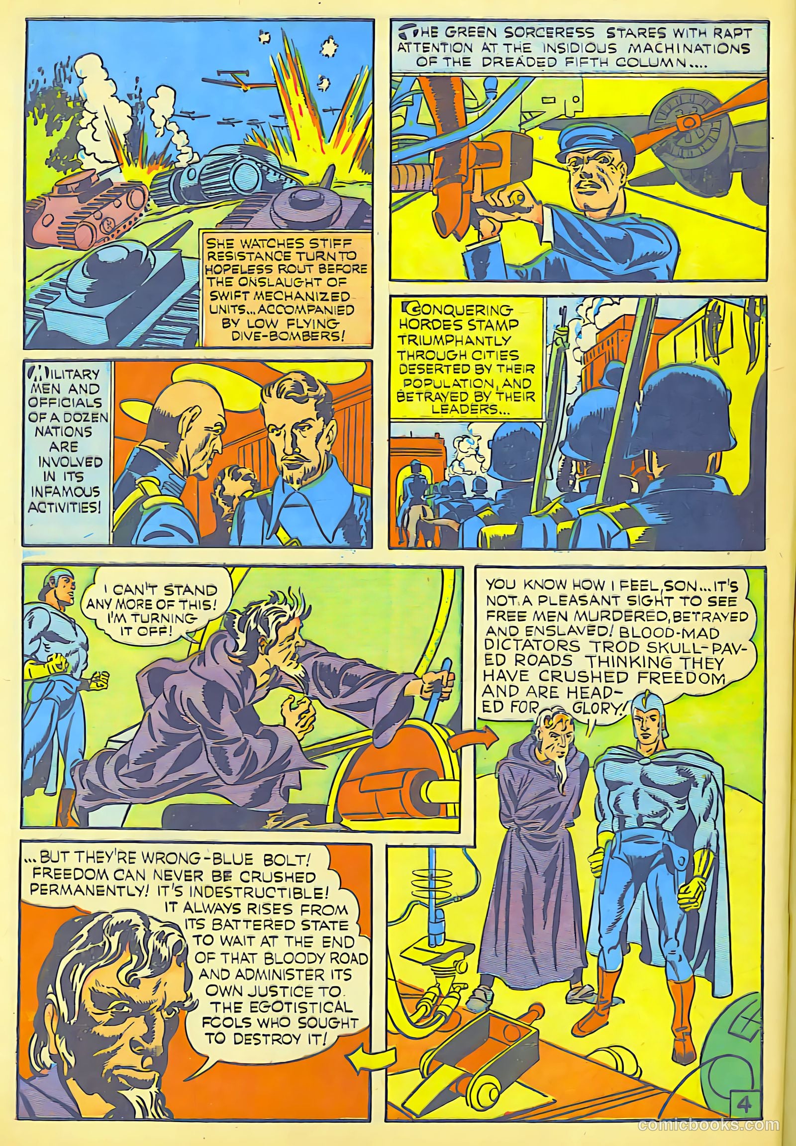 Blue Bolt #7 (1953) — page 6 of 68
