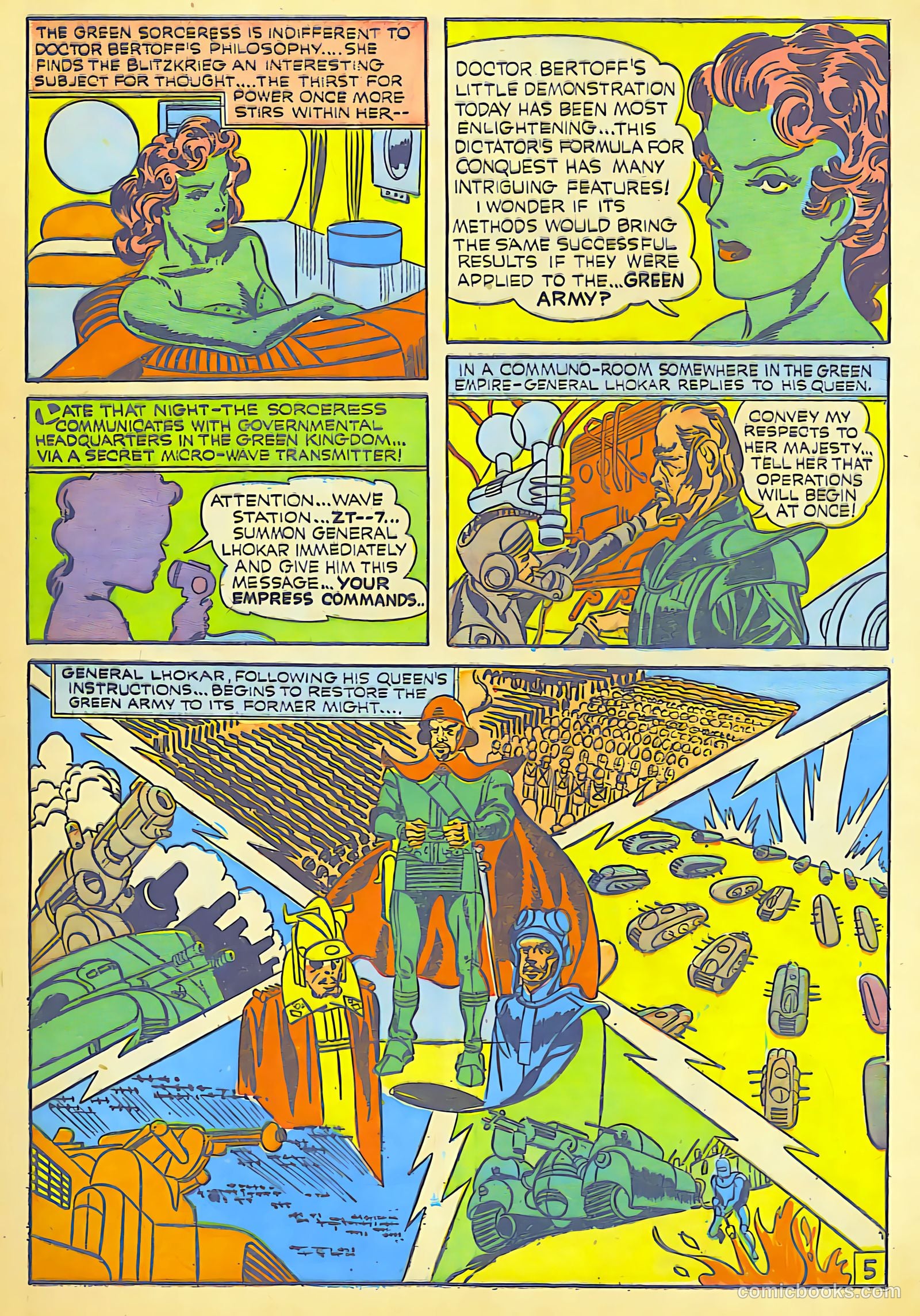 Blue Bolt #7 (1953) — page 7 of 68