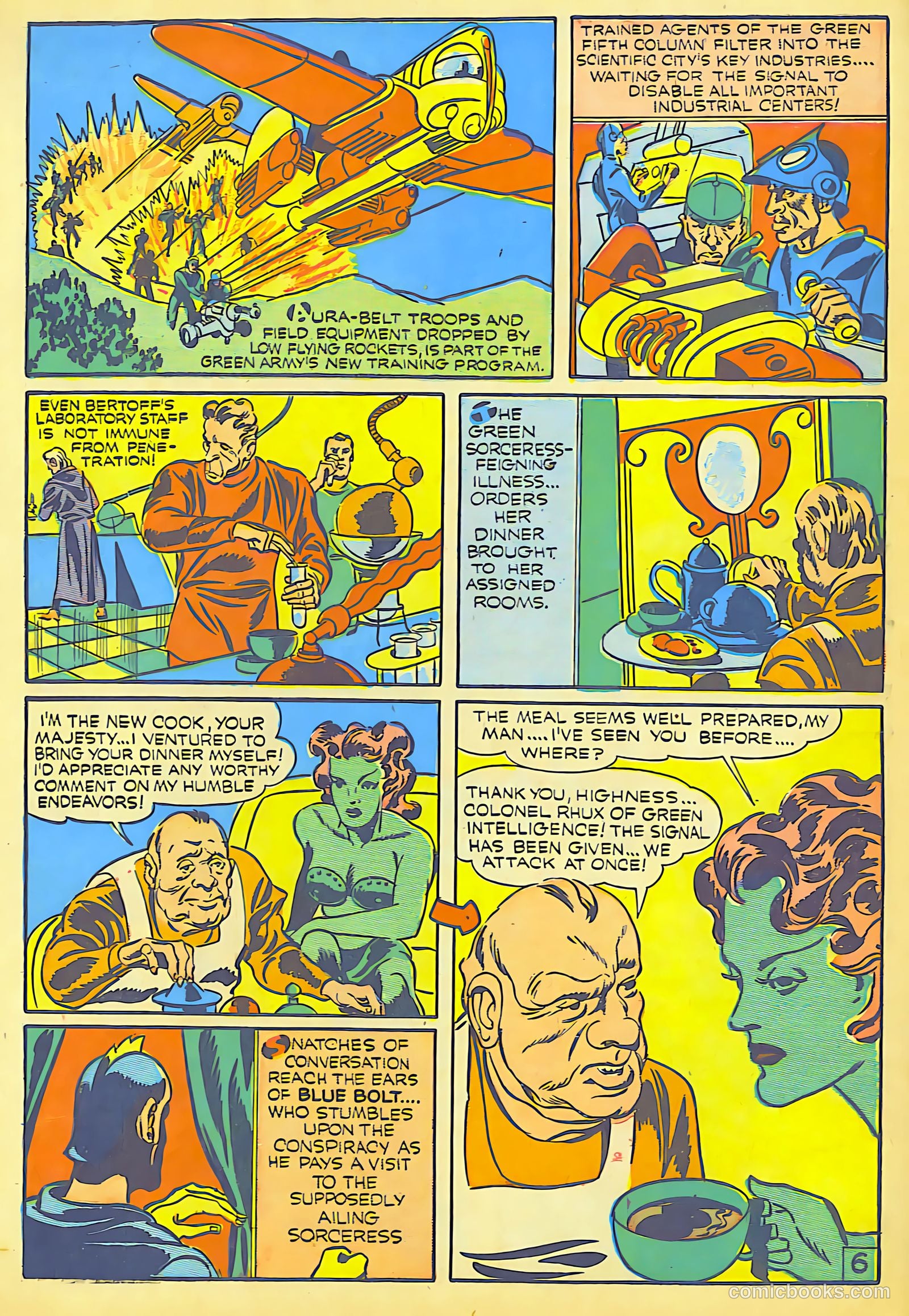 Blue Bolt #7 (1953) — page 8 of 68